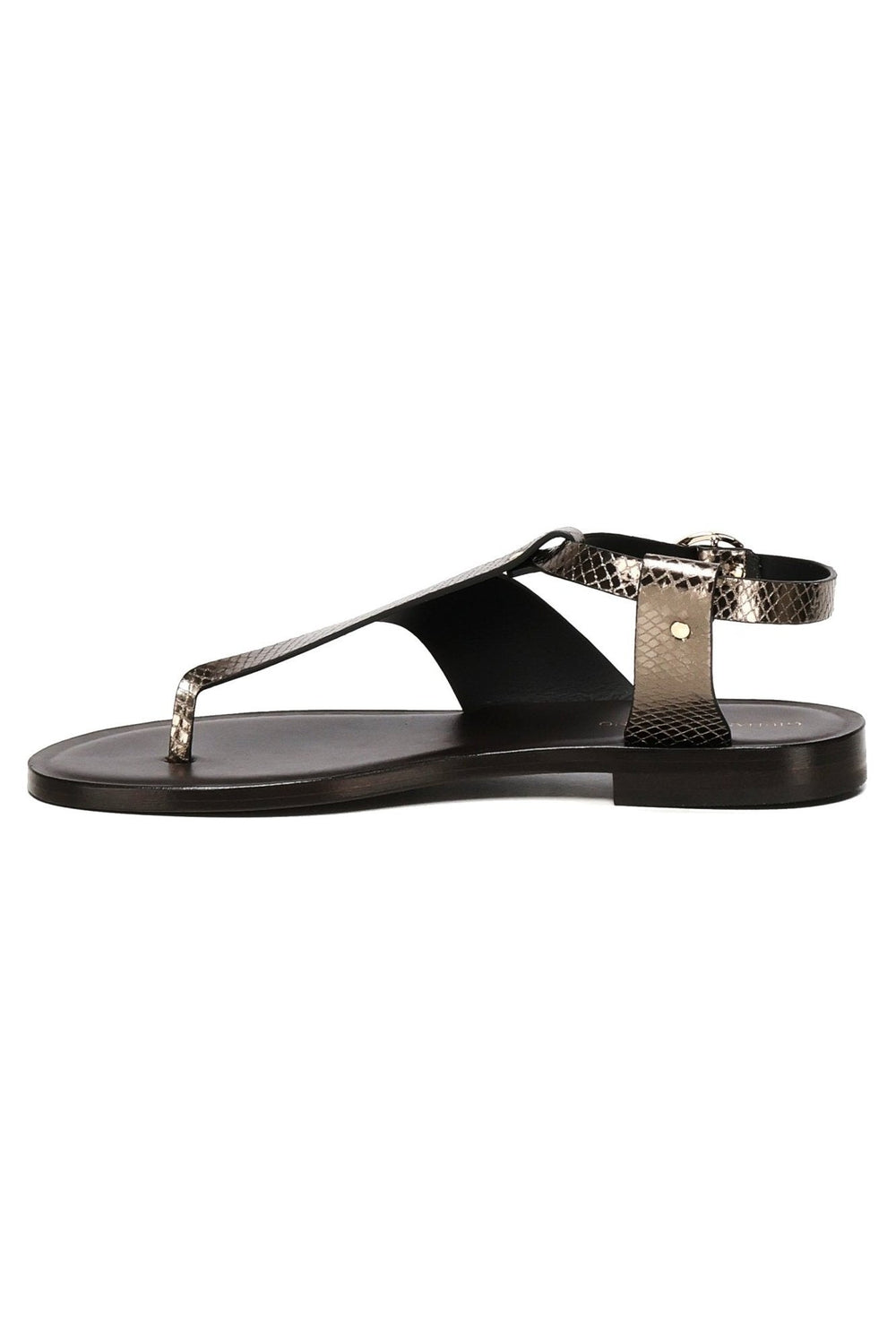 Sissy Sandals | Black - Giuliano Galiano | Handcrafted Luxury Sneakers Made In Italy