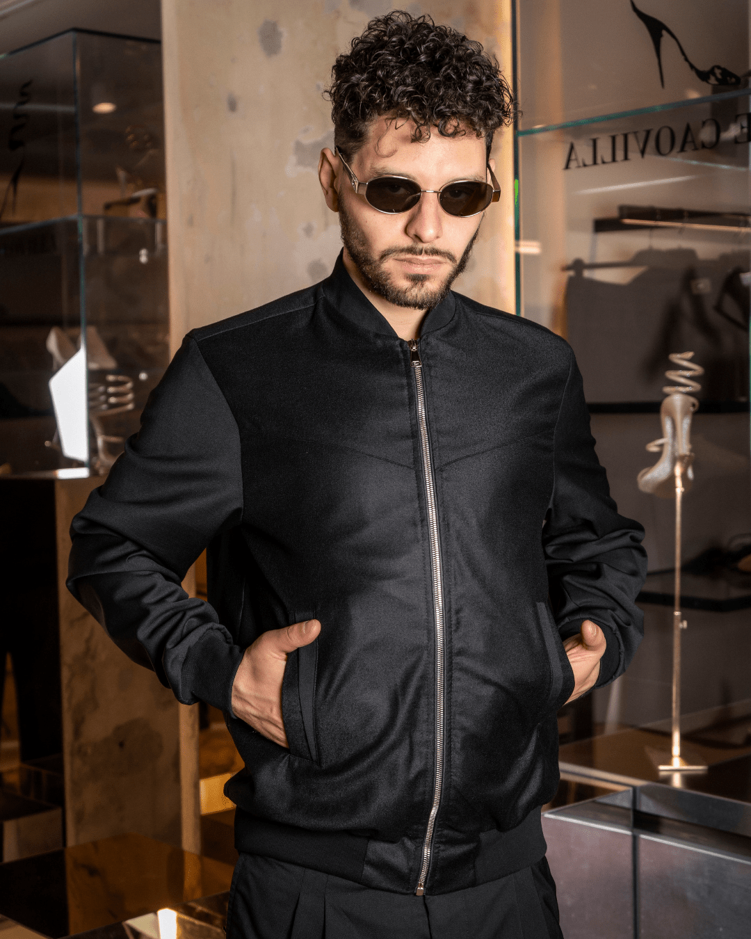 Steve bomber Jacket - Giuliano Galiano | Handcrafted Luxury Sneakers Made In Italy
