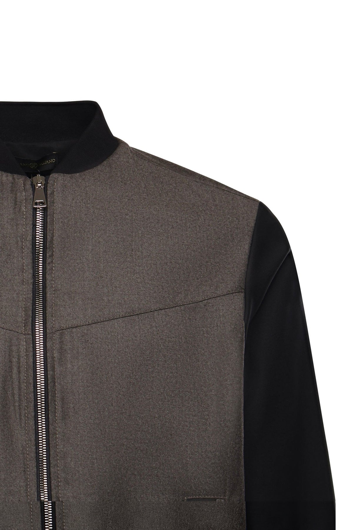 Steve wool bomber jacket - Giuliano Galiano | Handcrafted Luxury Sneakers Made In Italy