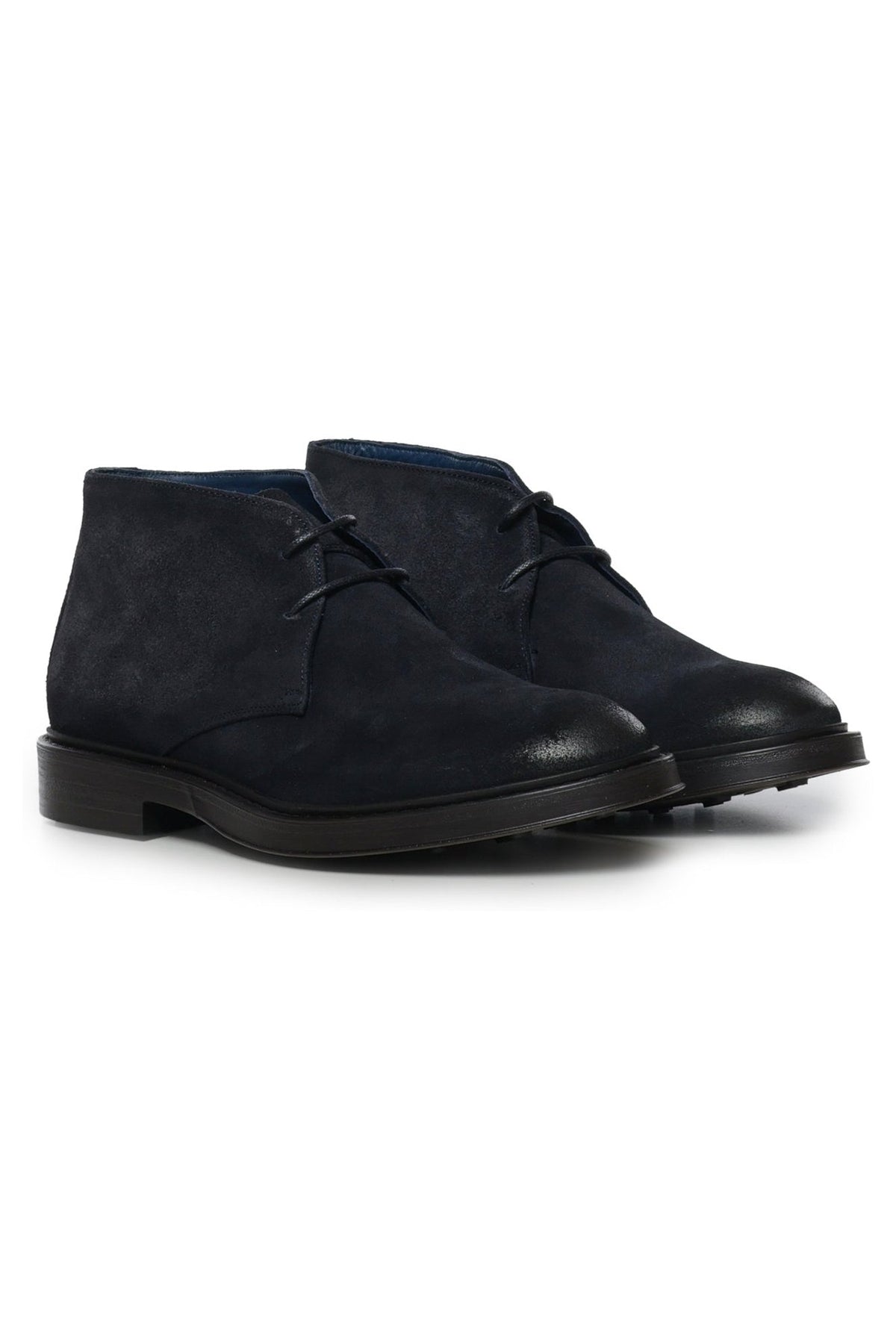 Super lace-ups | Blue | Suede - Giuliano Galiano | Handcrafted Luxury Sneakers Made In Italy