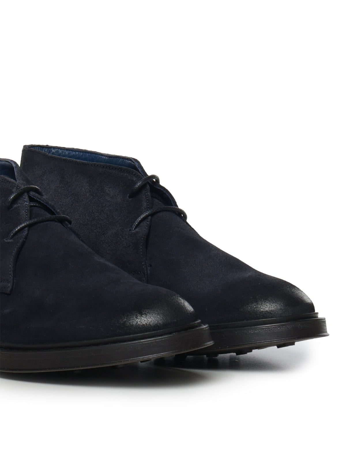 Super lace-ups | Blue | Suede - Giuliano Galiano | Handcrafted Luxury Sneakers Made In Italy