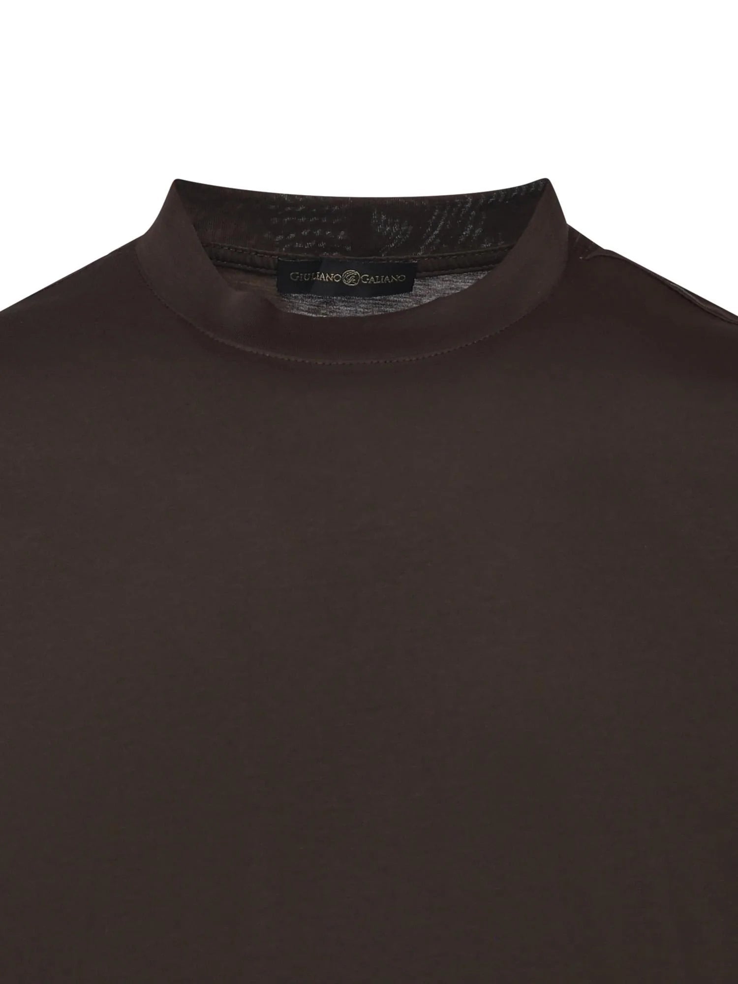 T-Shirt Aigue | Dark Brown | Cotton - Giuliano Galiano | Handcrafted Luxury Sneakers Made In Italy