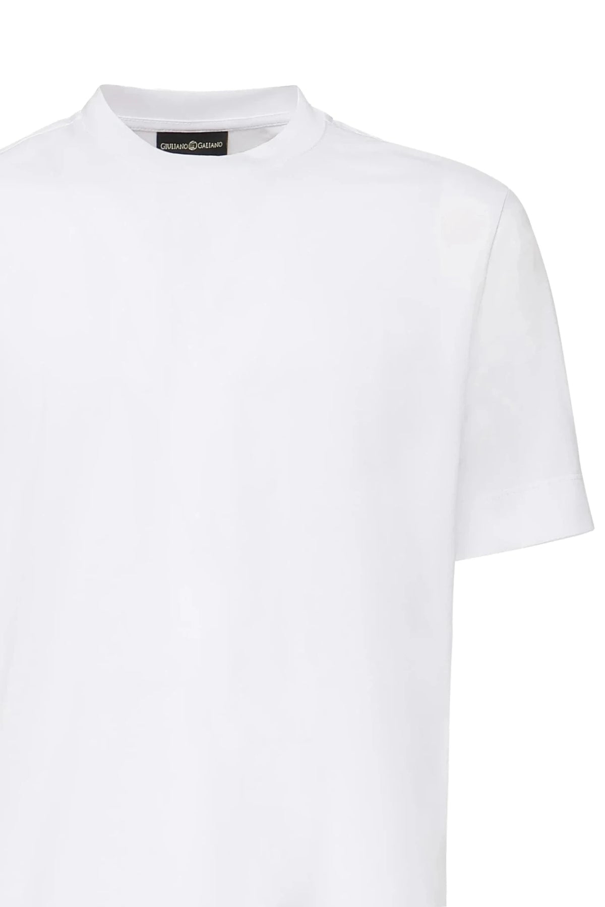 T-Shirt Aigue | White | Cotton - Giuliano Galiano | Handcrafted Luxury Sneakers Made In Italy