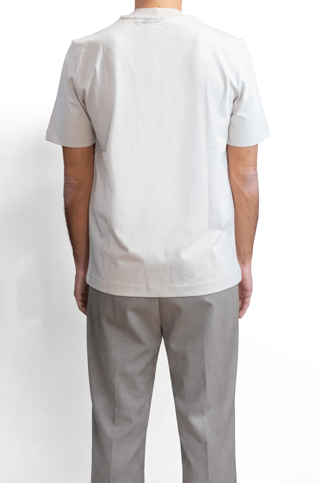 T-Shirt Beige | Cotton Premium - Giuliano Galiano | Handcrafted Luxury Sneakers Made In Italy