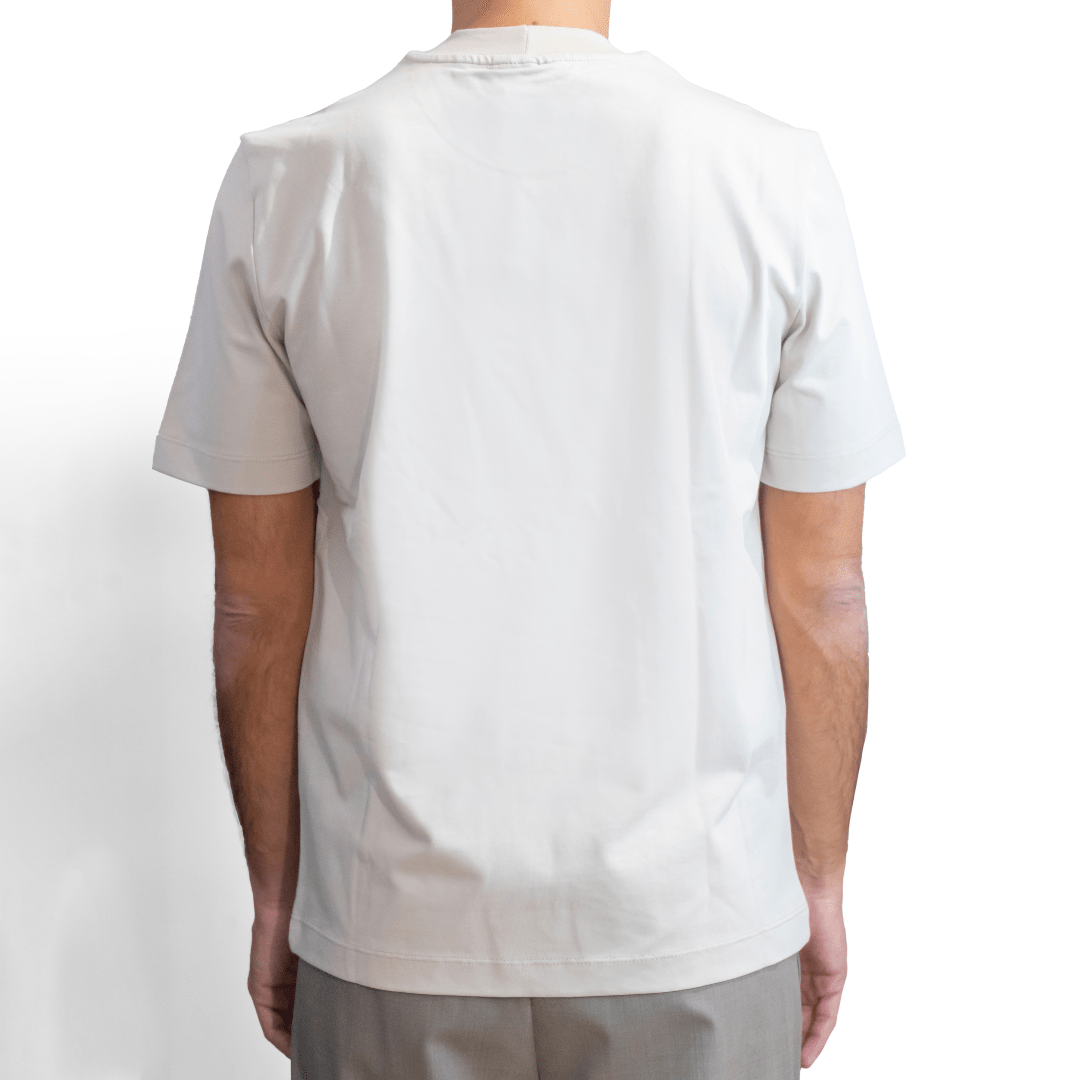 T-Shirt Beige | Cotton Premium - Giuliano Galiano | Handcrafted Luxury Sneakers Made In Italy