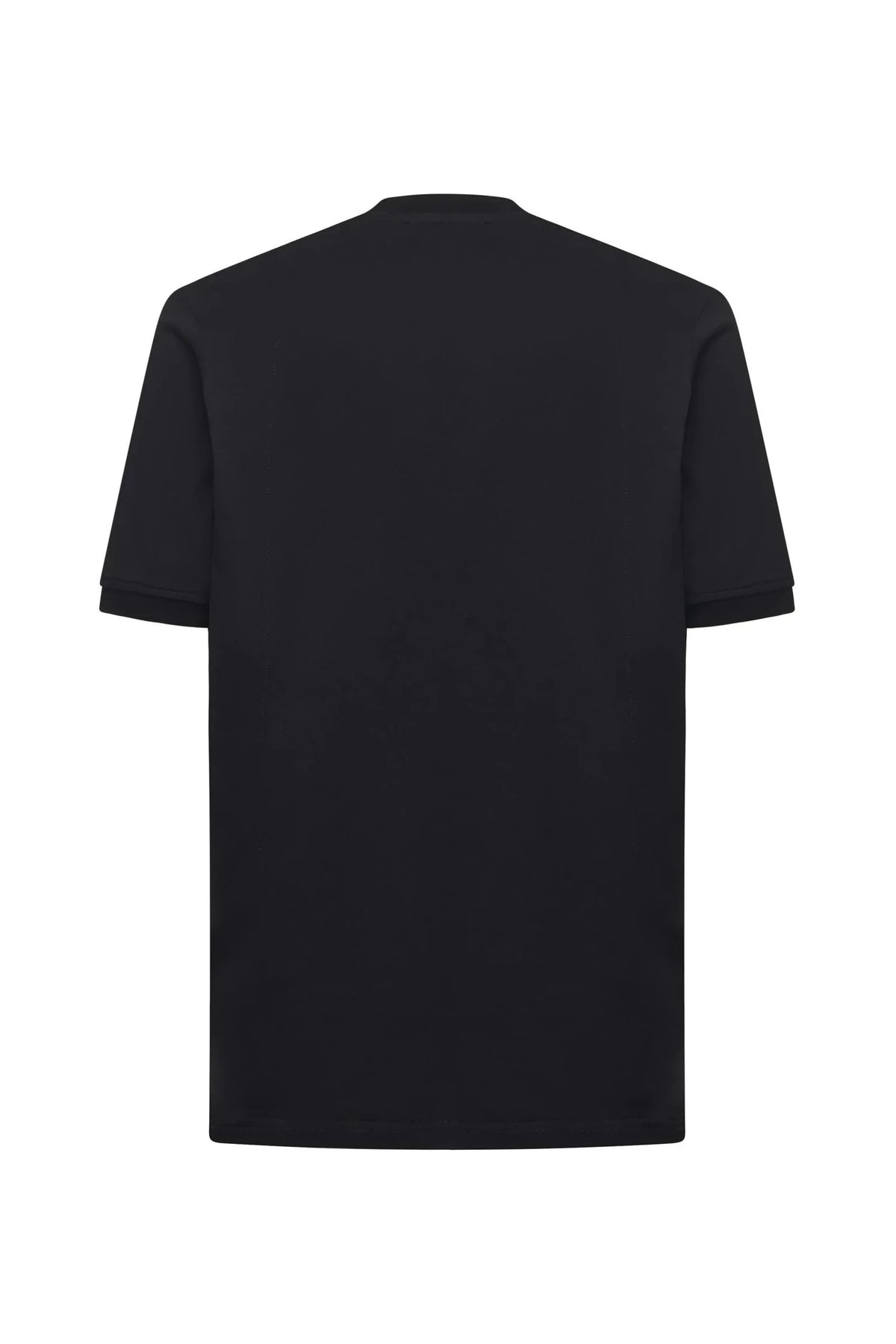 T-Shirt Bob | Black | Cotton - Giuliano Galiano | Handcrafted Luxury Sneakers Made In Italy
