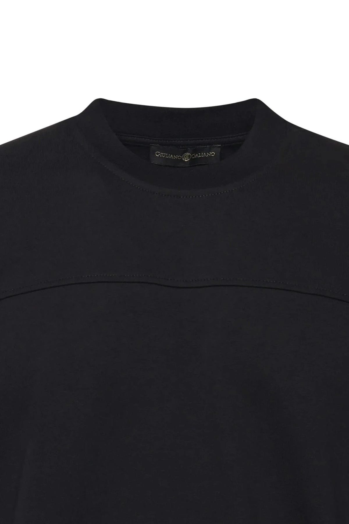 T-Shirt Bob | Black | Cotton - Giuliano Galiano | Handcrafted Luxury Sneakers Made In Italy