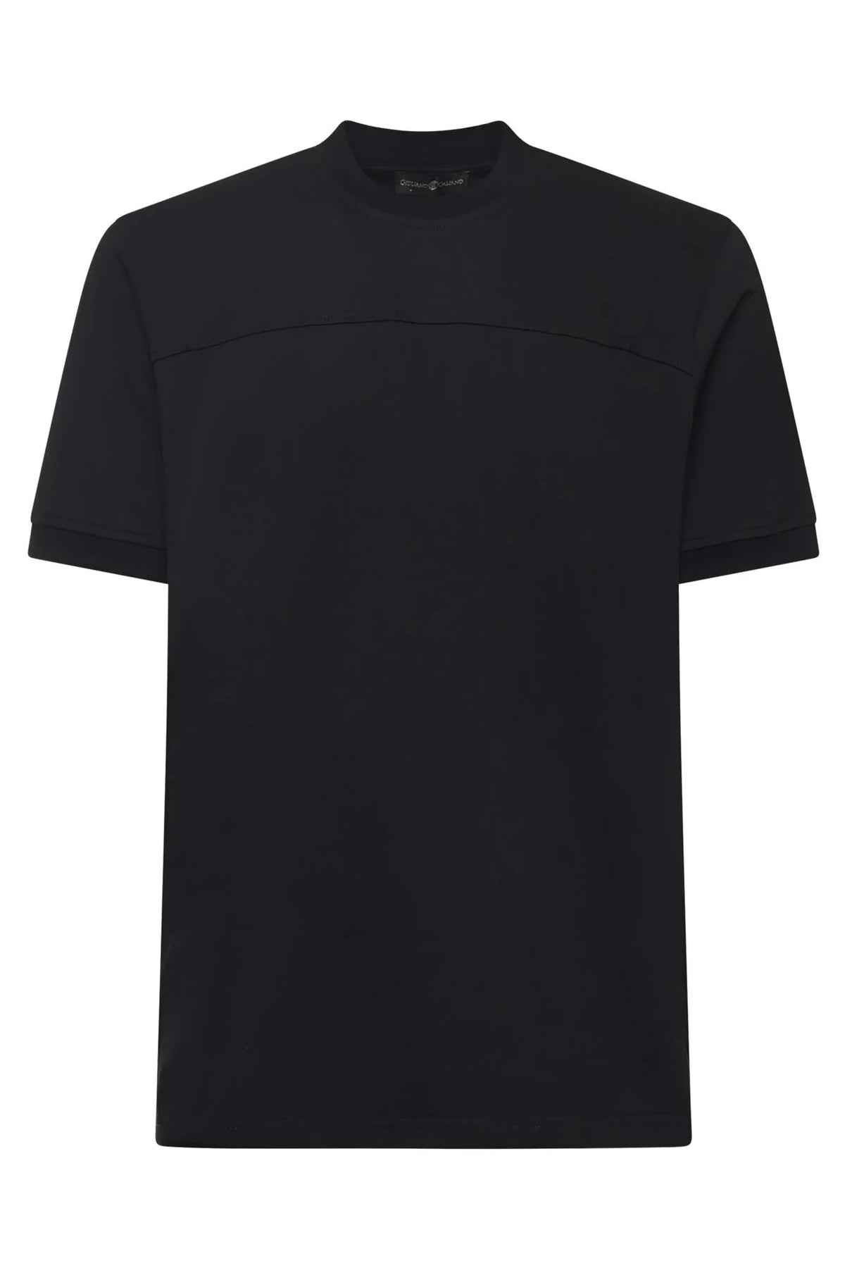 T-Shirt Bob | Black | Cotton - Giuliano Galiano | Handcrafted Luxury Sneakers Made In Italy