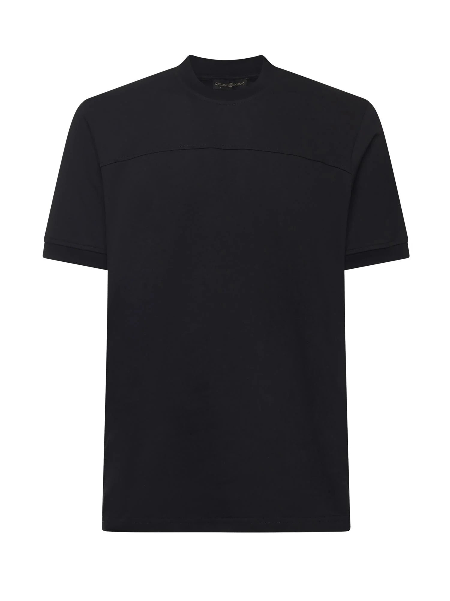 T-Shirt Bob | Black | Cotton - Giuliano Galiano | Handcrafted Luxury Sneakers Made In Italy