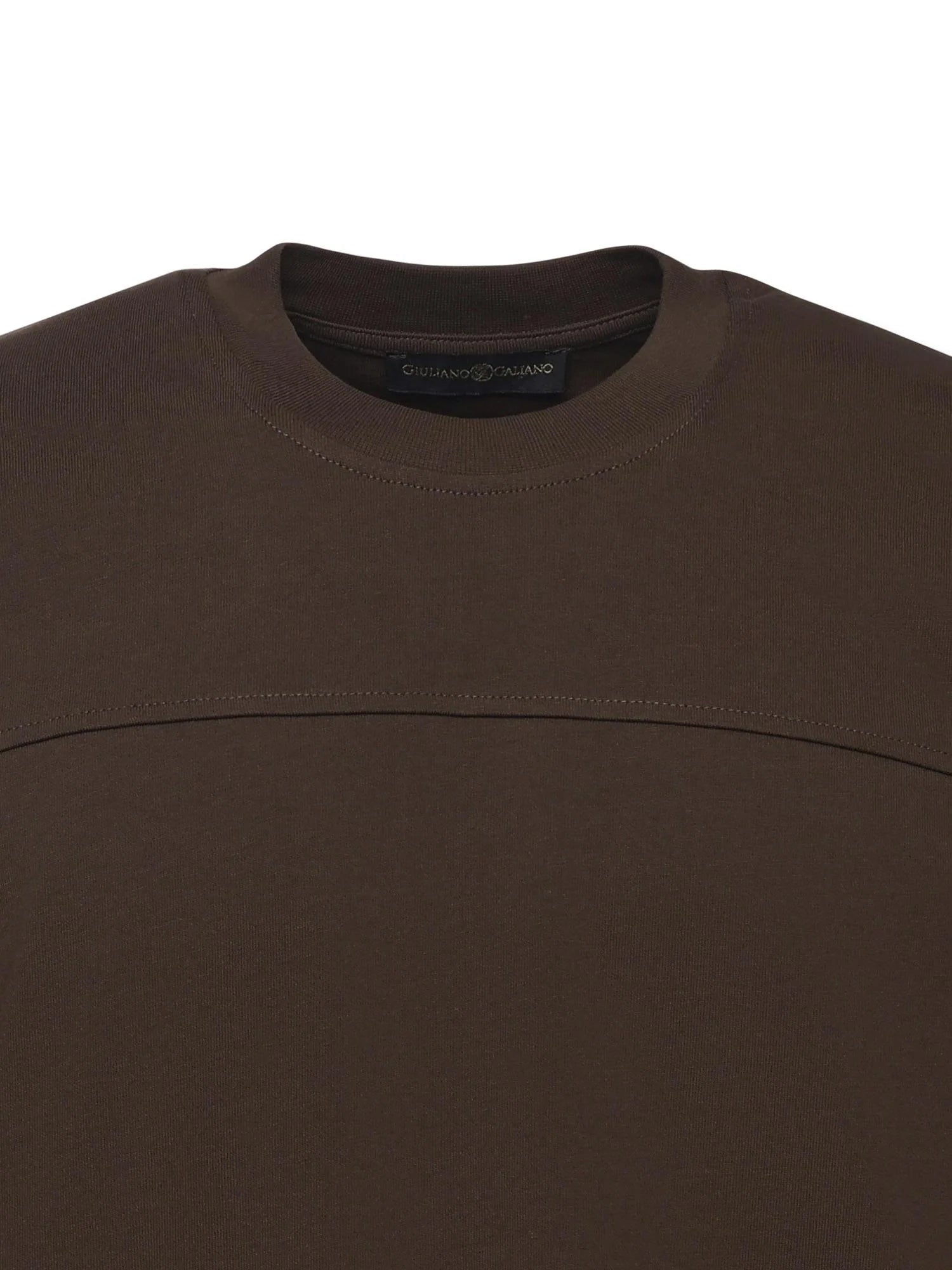 T-Shirt Bob | Kaki | Cotton - Giuliano Galiano | Handcrafted Luxury Sneakers Made In Italy