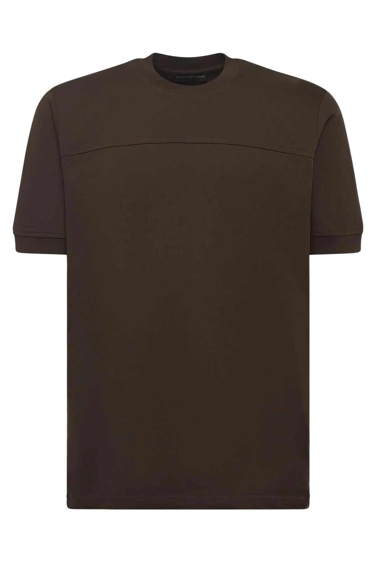 T-Shirt Bob | Kaki | Cotton - Giuliano Galiano | Handcrafted Luxury Sneakers Made In Italy