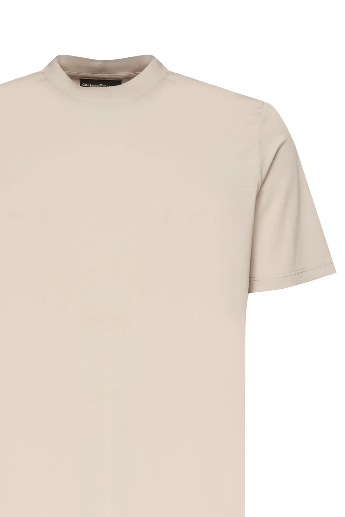 T-Shirt Fuego | Beige | Premium Cotton - Giuliano Galiano | Handcrafted Luxury Sneakers Made In Italy