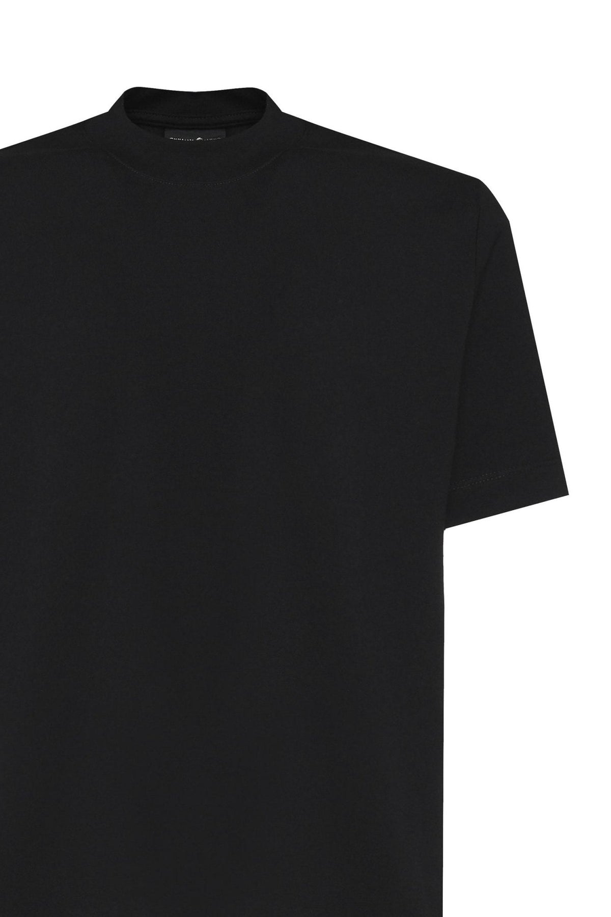 T-Shirt Fuego | Black | Premium Cotton - Giuliano Galiano | Handcrafted Luxury Sneakers Made In Italy