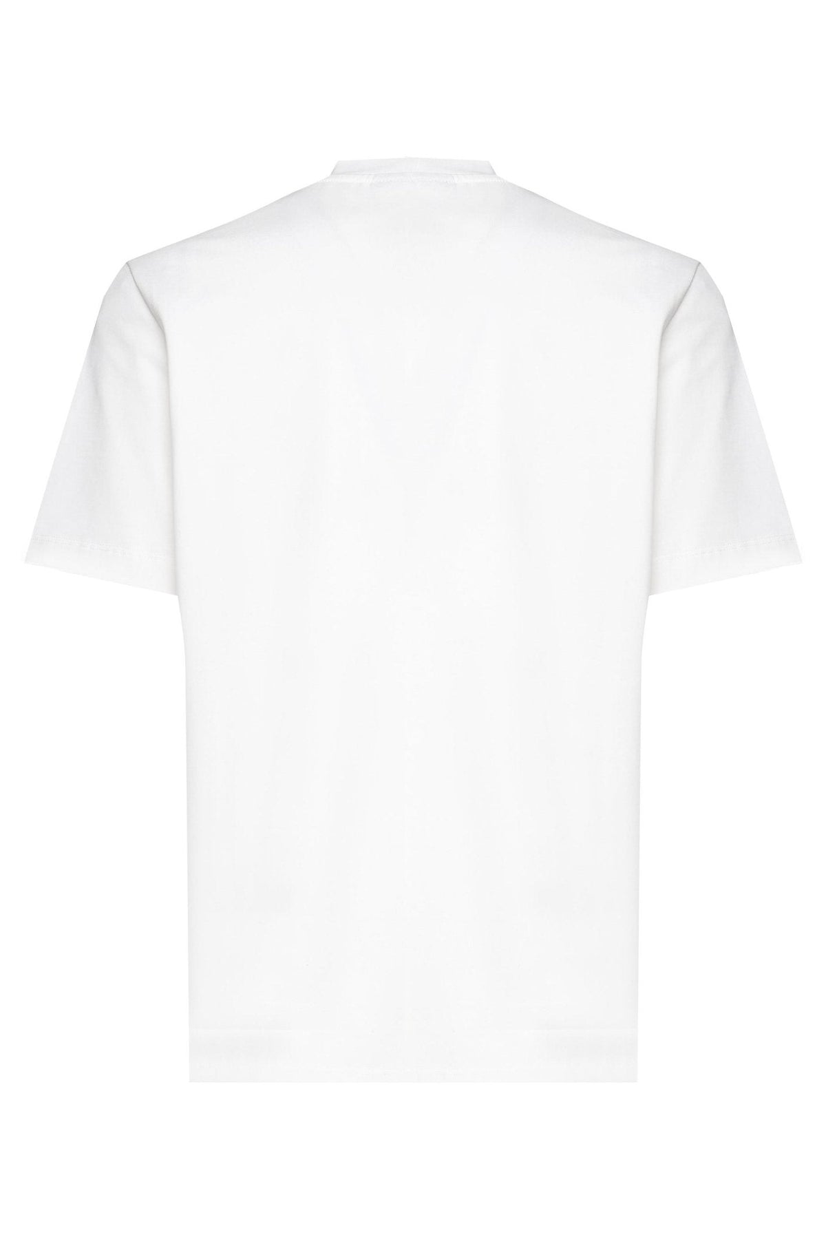 T-Shirt White | Cotton - Giuliano Galiano | Handcrafted Luxury Sneakers Made In Italy