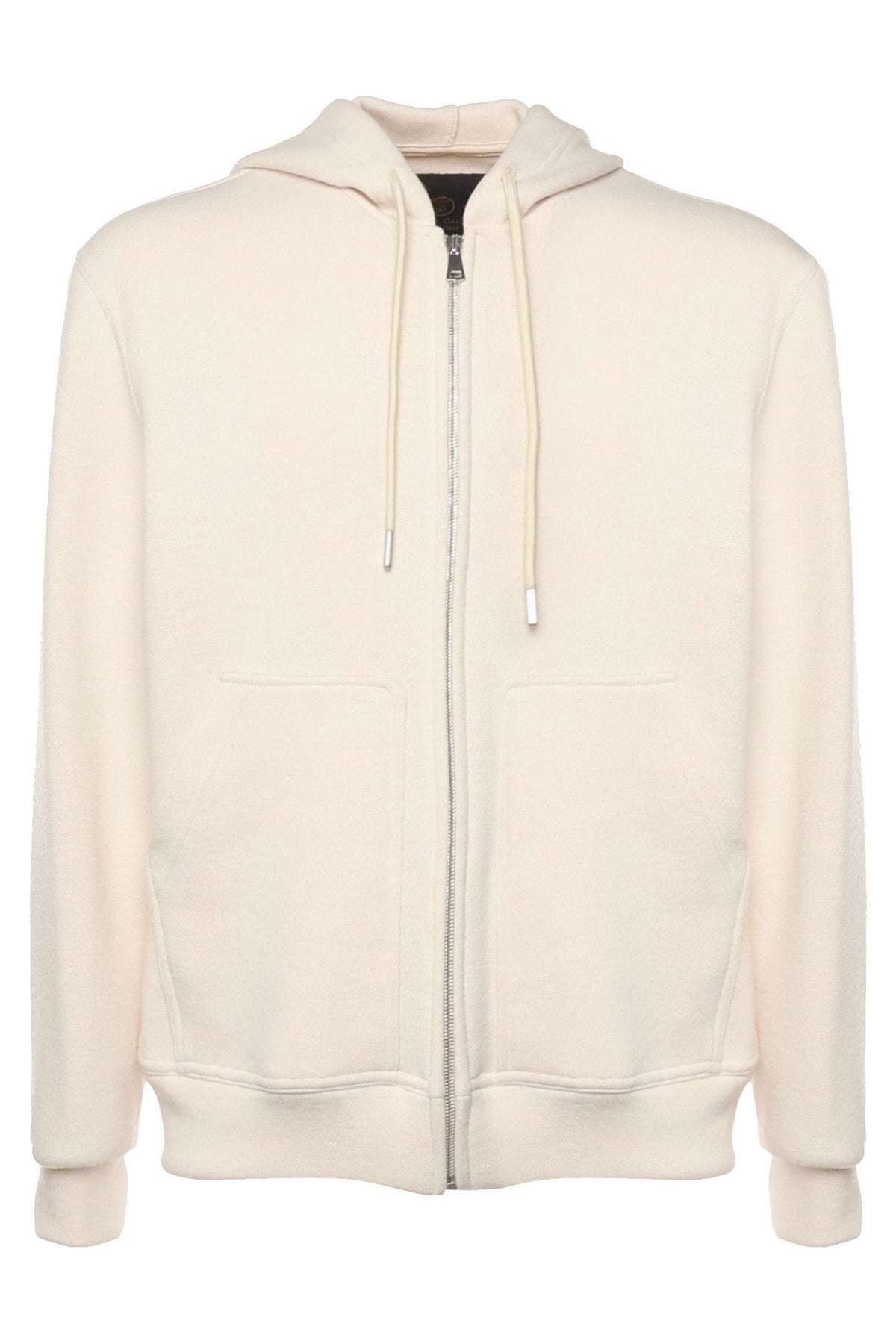 Zip - up | Sweatshirt | Cream - Giuliano Galiano | Handcrafted Luxury Sneakers Made In Italy