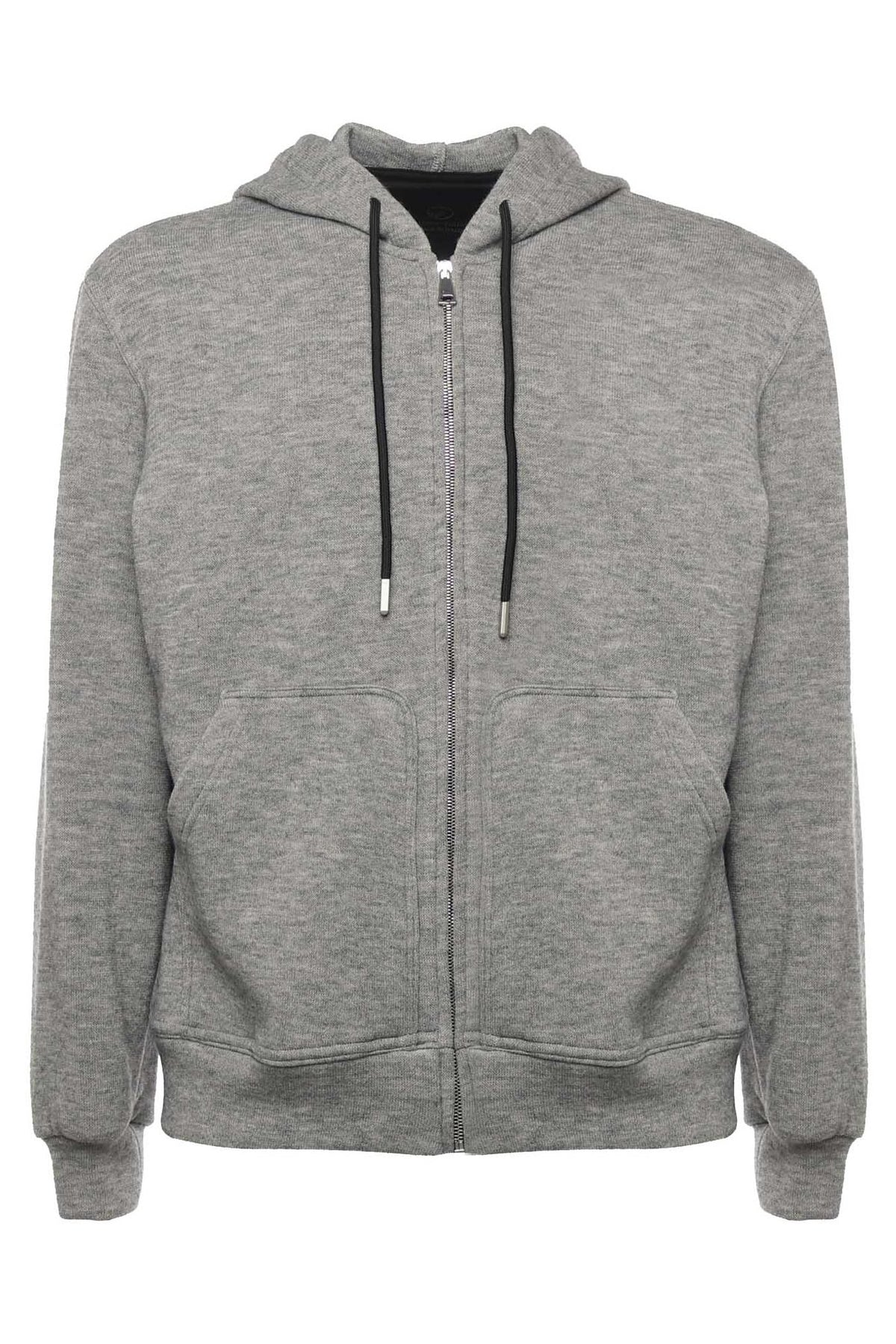 Zip - up | Sweatshirt | Grey - Giuliano Galiano | Handcrafted Luxury Sneakers Made In Italy