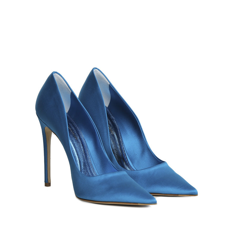 Dekolleté Amanda | Himmelblau | Raso di Seta