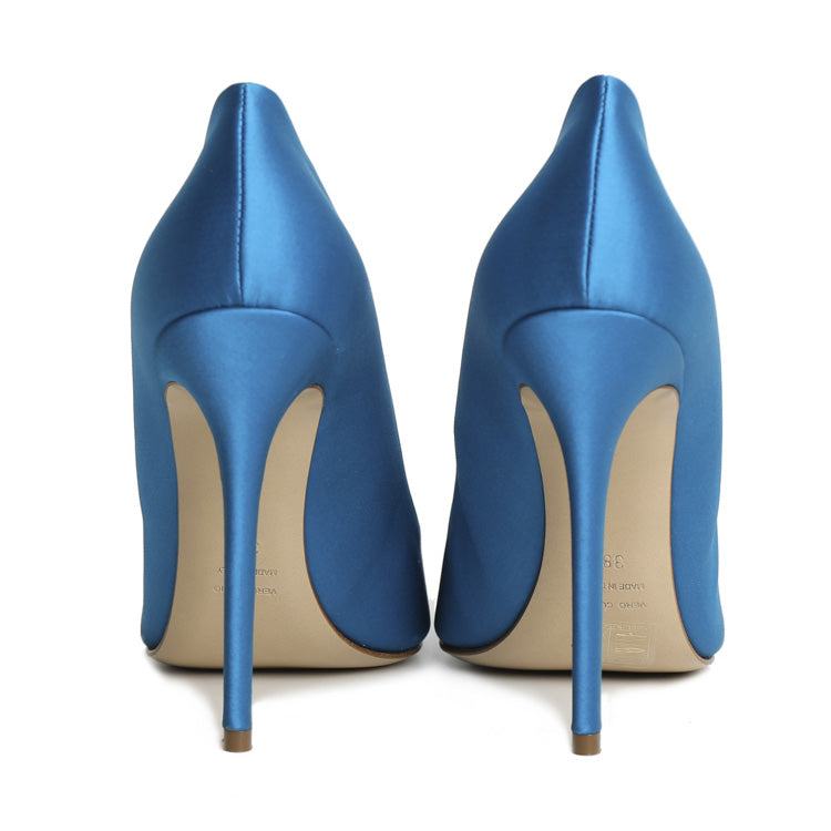 Dekolleté Amanda | Himmelblau | Raso di Seta
