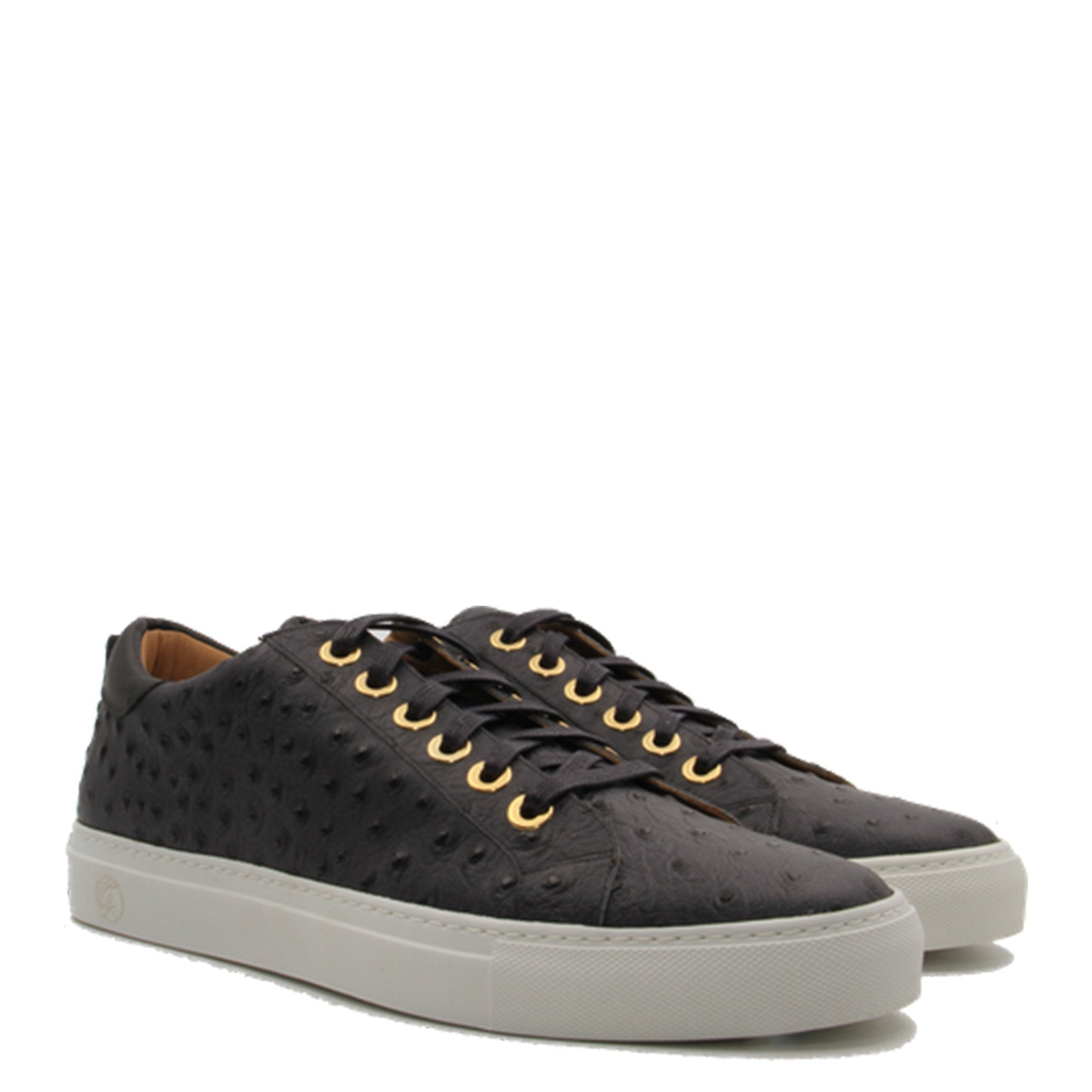 No Limits Low Black | Black Ostrich | Limited Edition