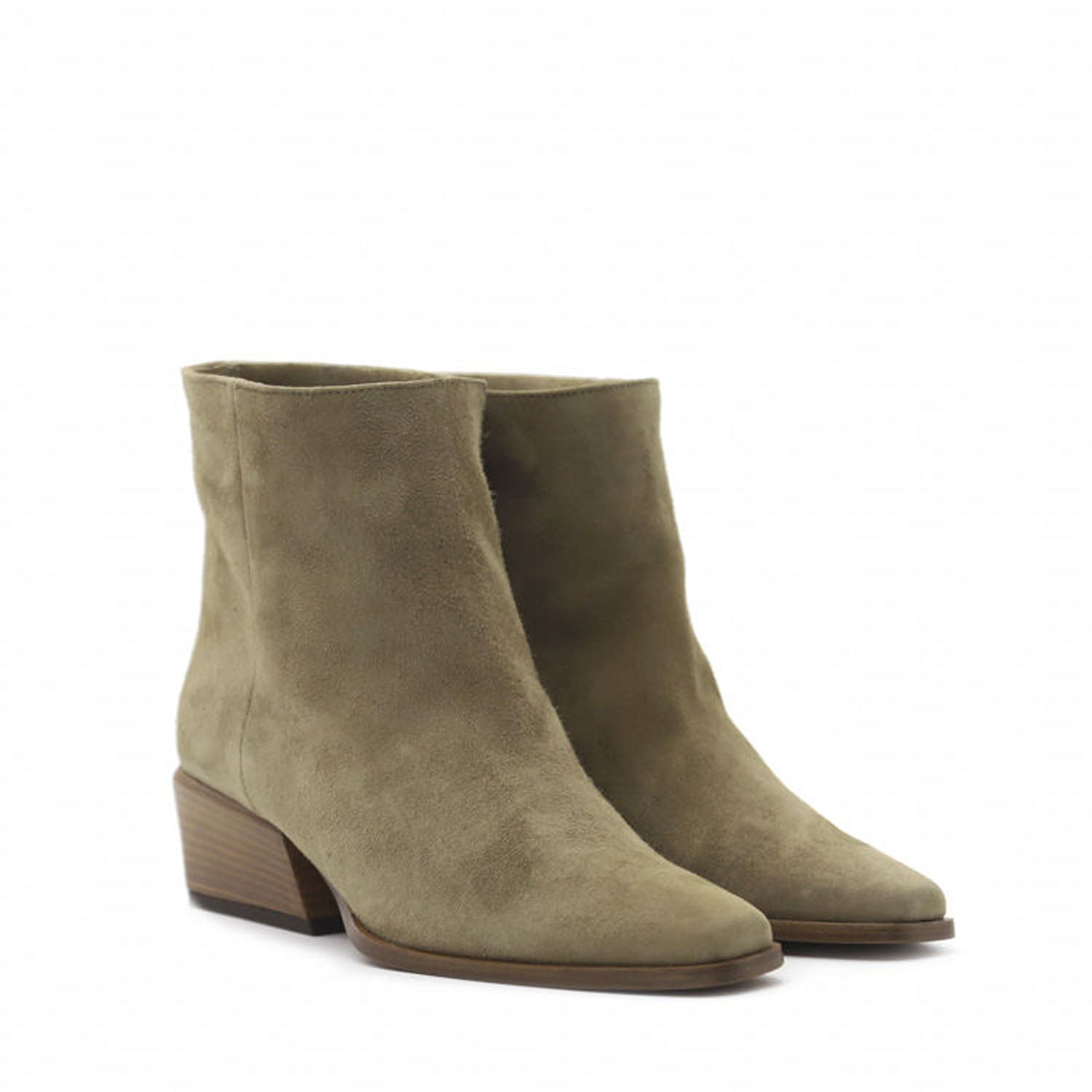 Stivaletti Grece | Beige | Pelle Scamosciata