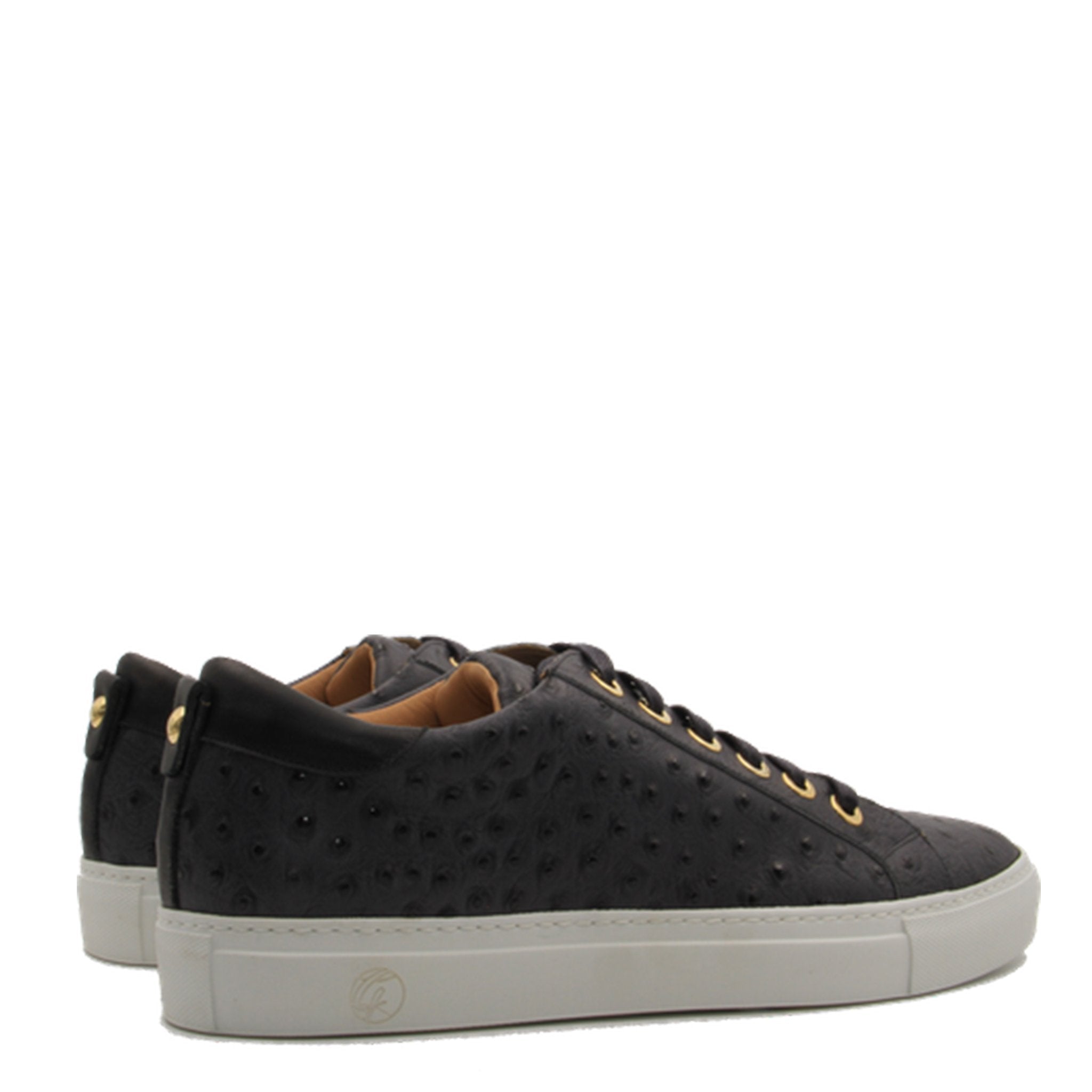 No Limits Low Black | Black Ostrich | Limited Edition