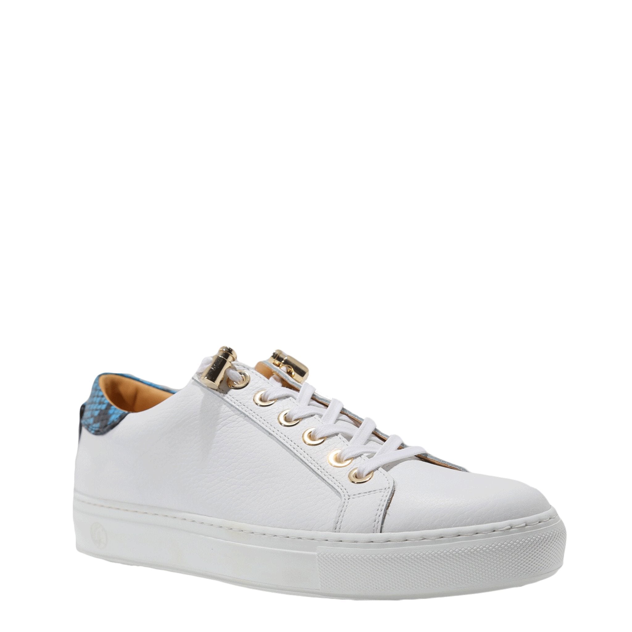 No Limits low | White | Blue | Leather | Limited Edition