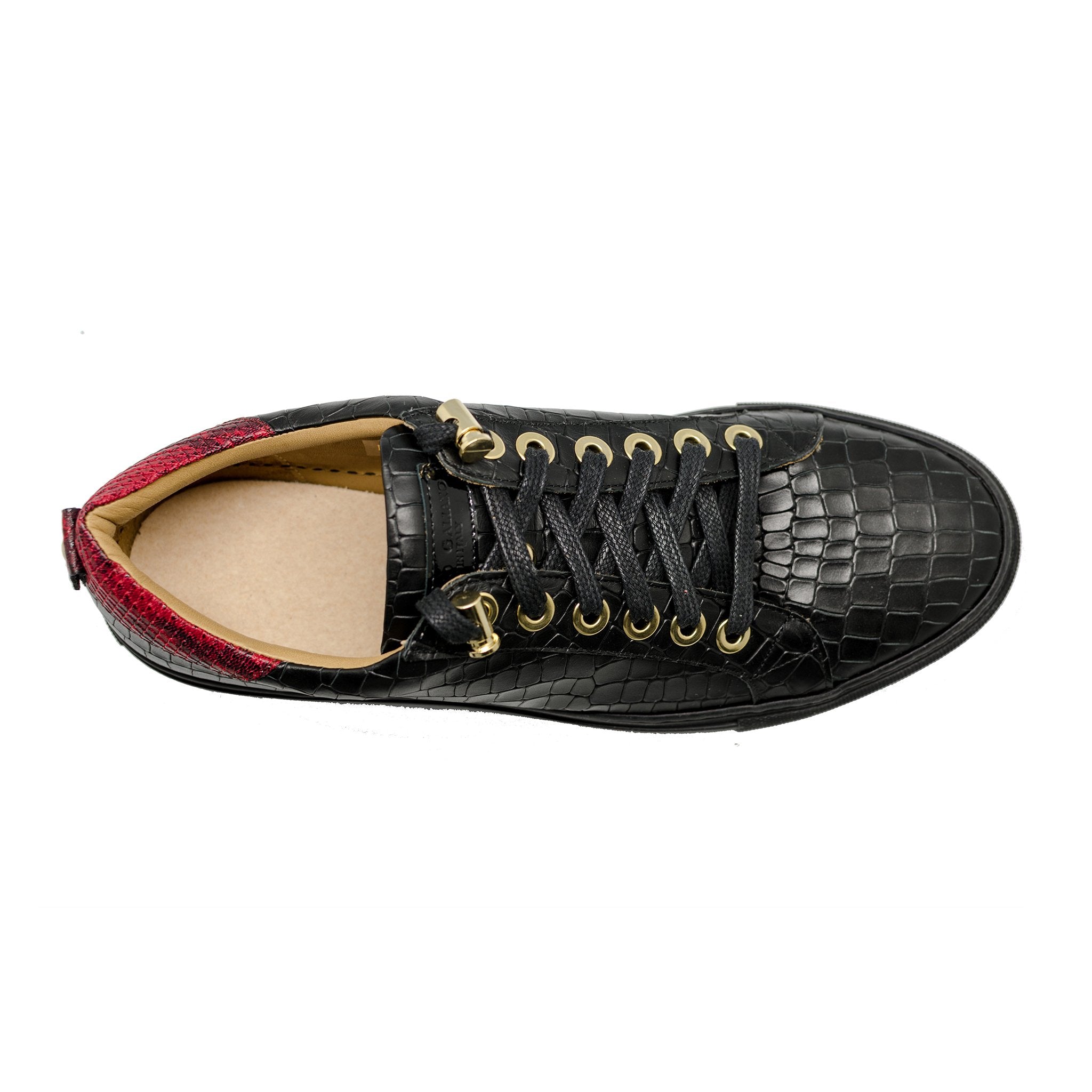 No Limits Low Black | Red | Croc | Limited Edition