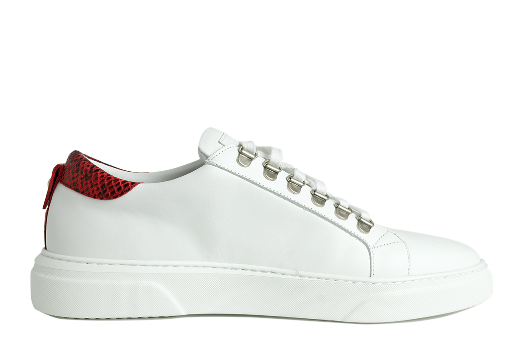 V.I.P. VII Low White | Red & Grey | Limited Edition