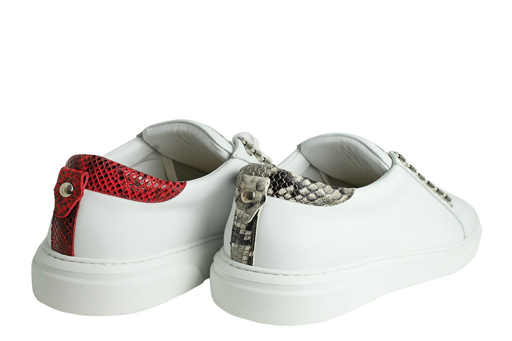 V.I.P. VII Low White | Red & Grey | Limited Edition