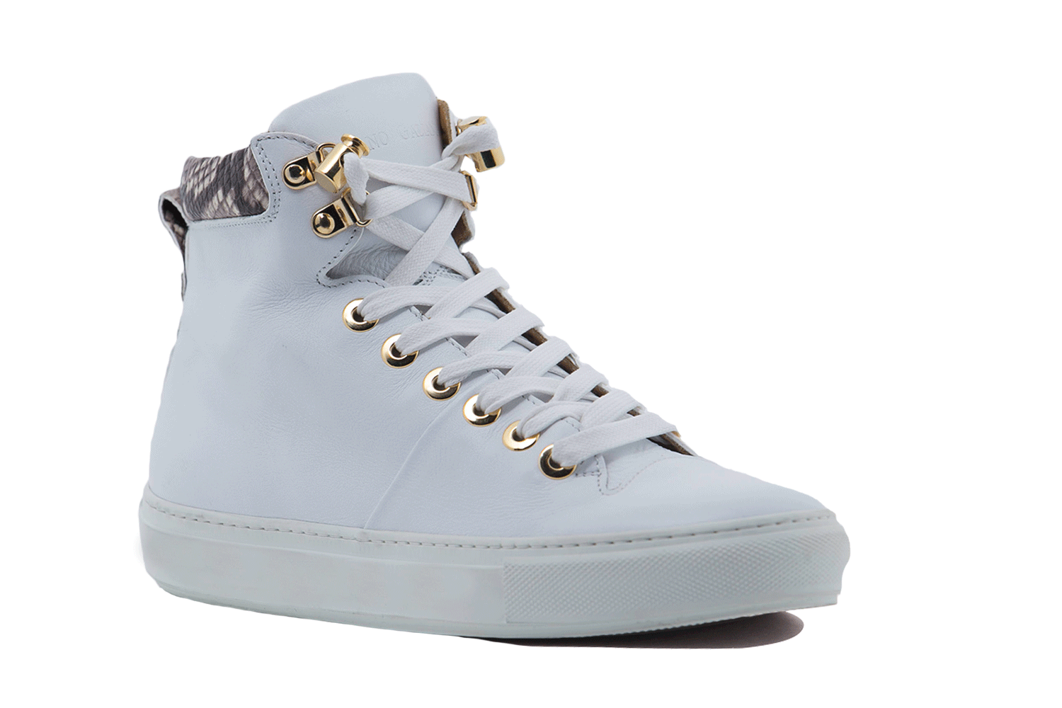 Keine Grenzen Weiß | Grau | Leder