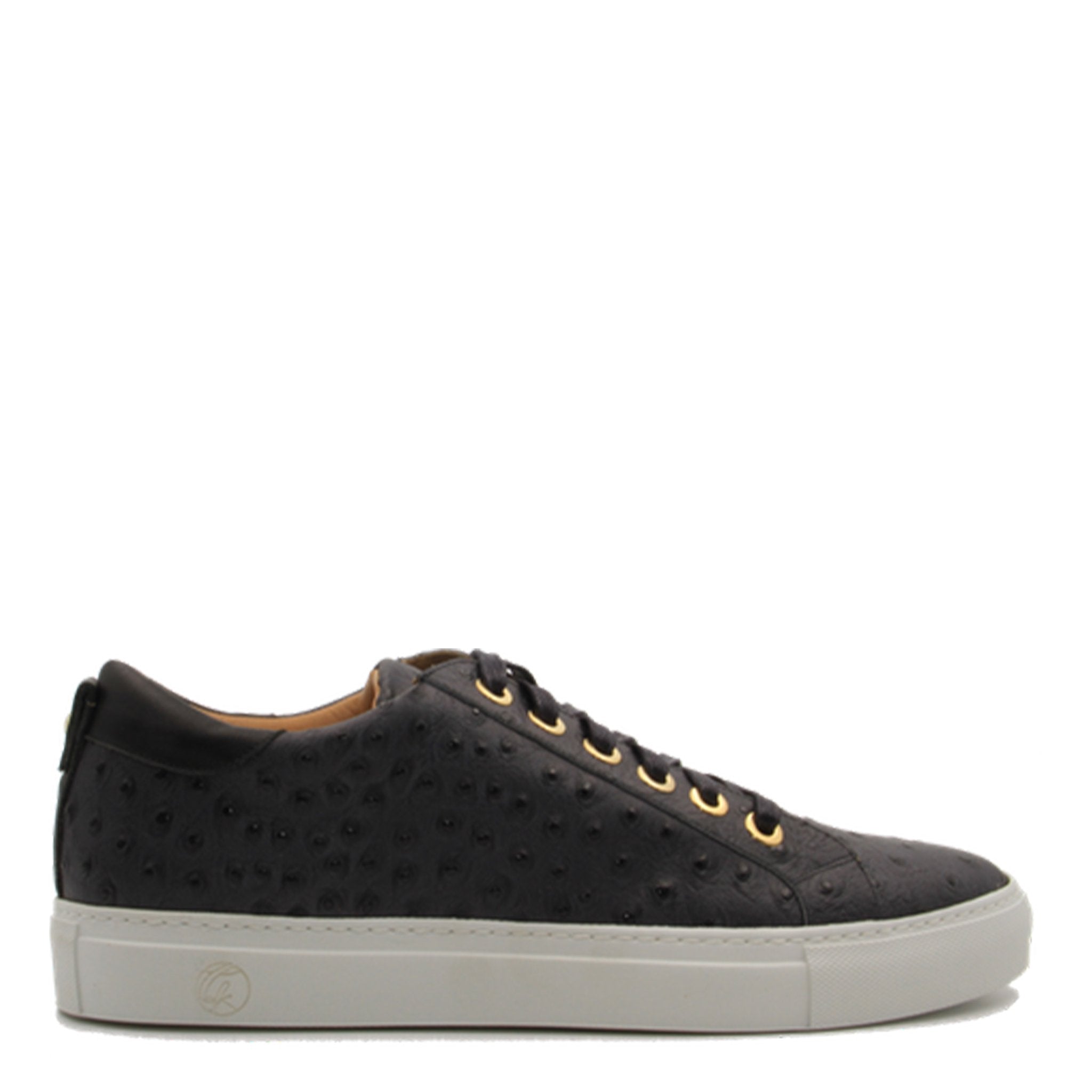No Limits Low Black | Black Ostrich | Limited Edition