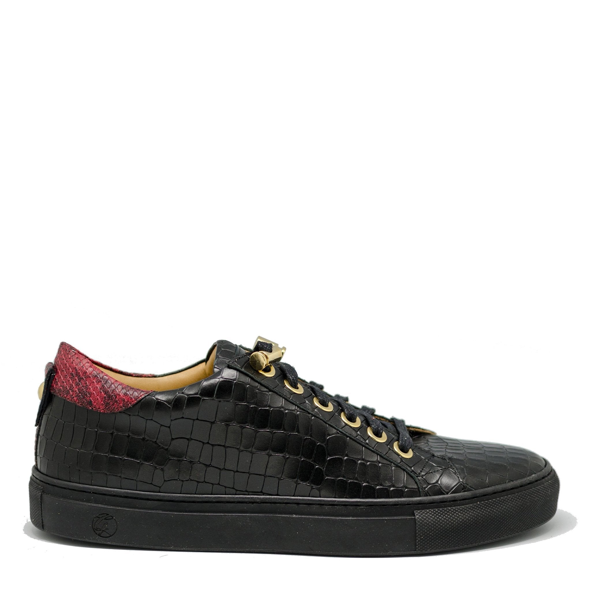 No Limits Low Black | Red | Croc | Limited Edition
