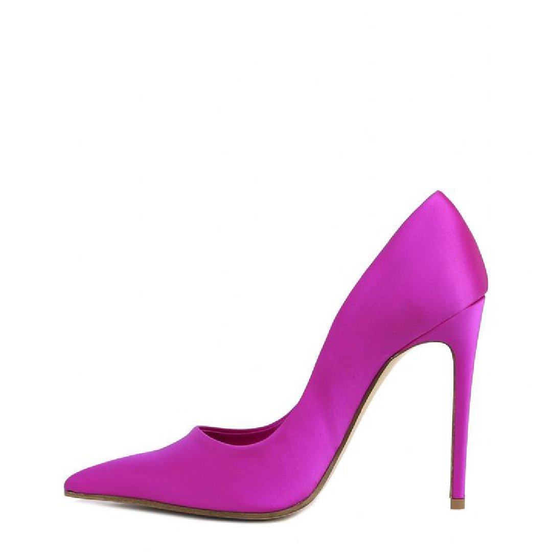Dekolleté Amanda | Fuchsie | Raso di Seta