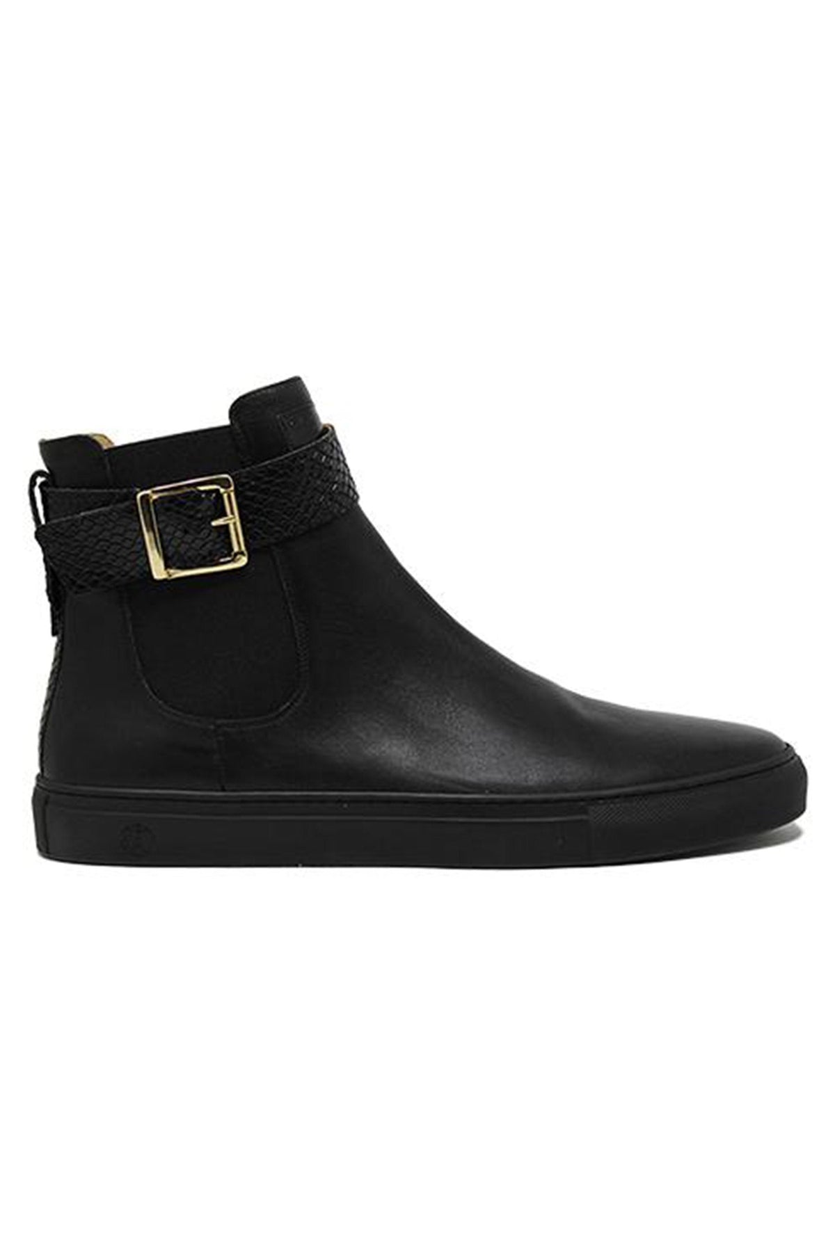 Beatols | Black | Leather Hardware - Giuliano Galiano | Handcrafted Luxury Sneakers Made In Italy