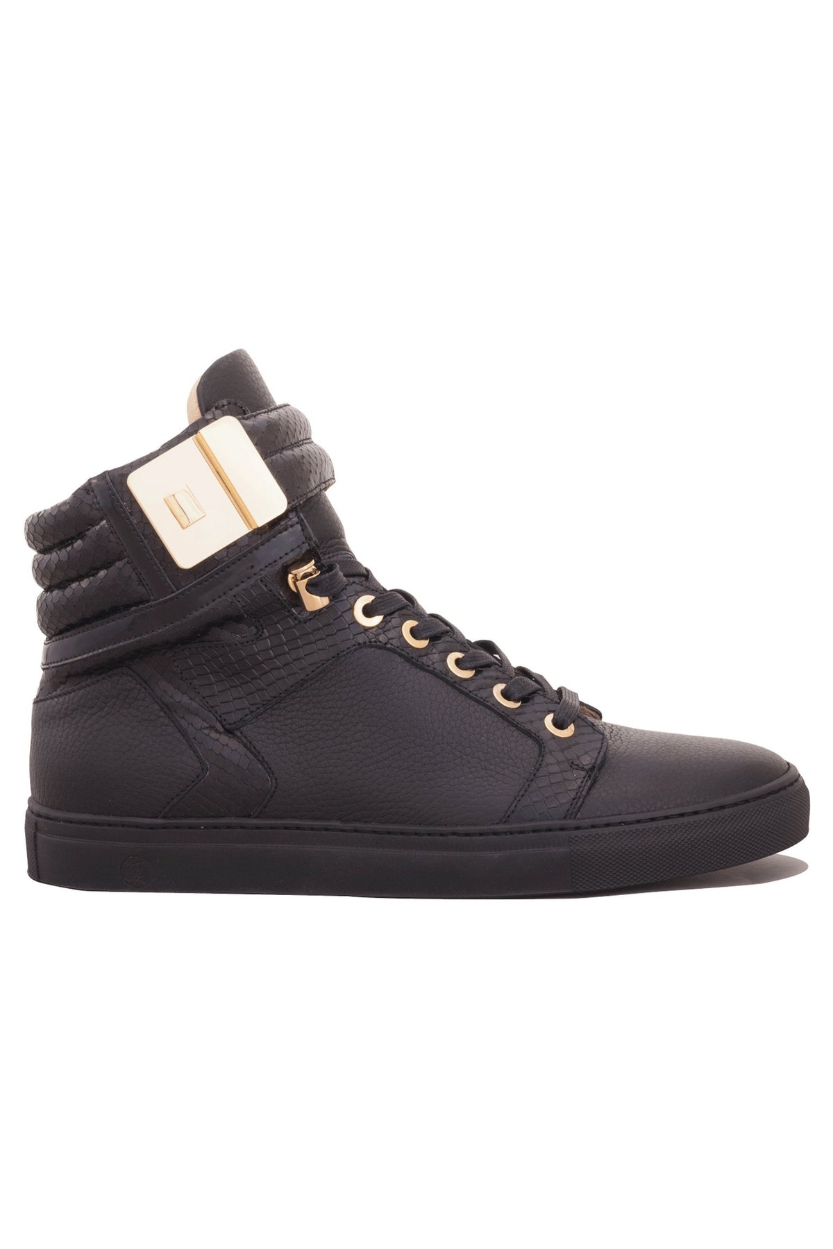 Black Soul Black | Black | Leather | Limited Edition - Giuliano Galiano | Handcrafted Luxury Sneakers Made In Italy
