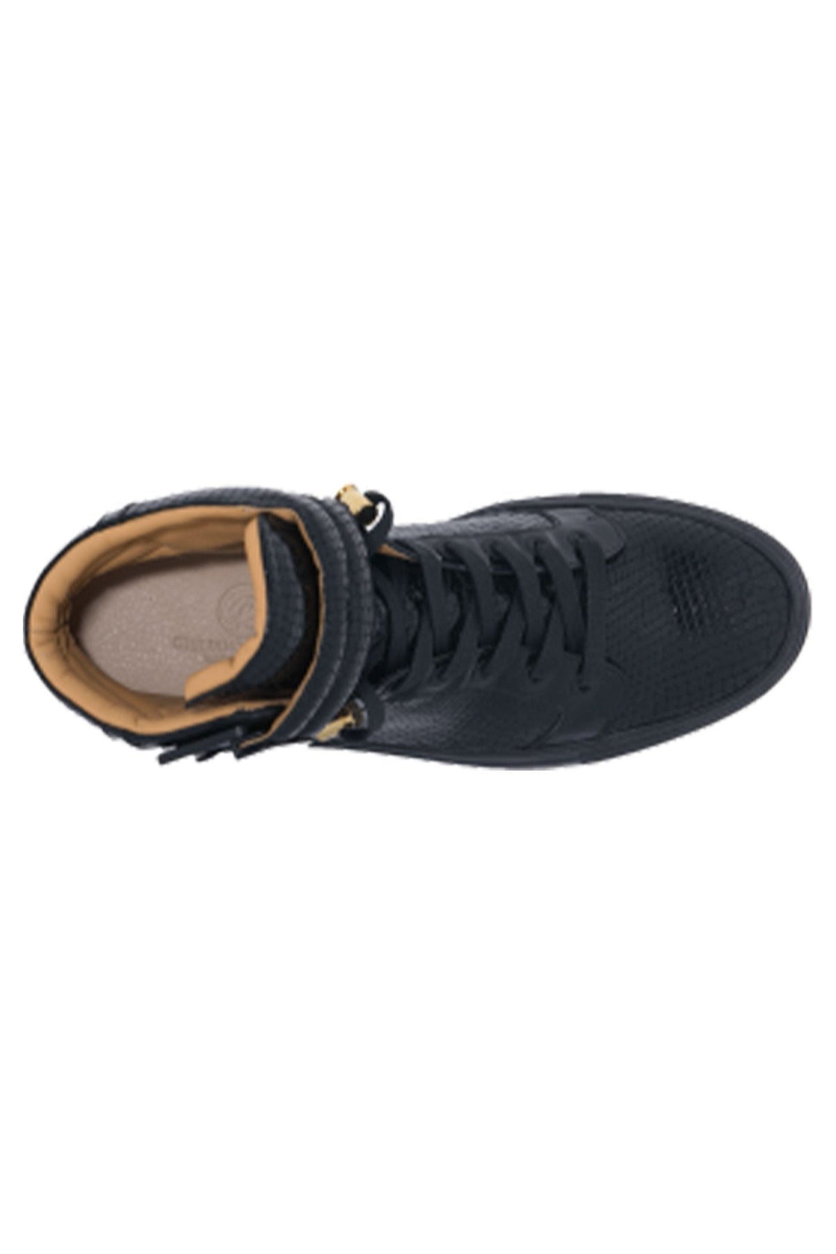 Black Soul Black | Black | Python Mat | Limited Edition - Giuliano Galiano | Handcrafted Luxury Sneakers Made In Italy