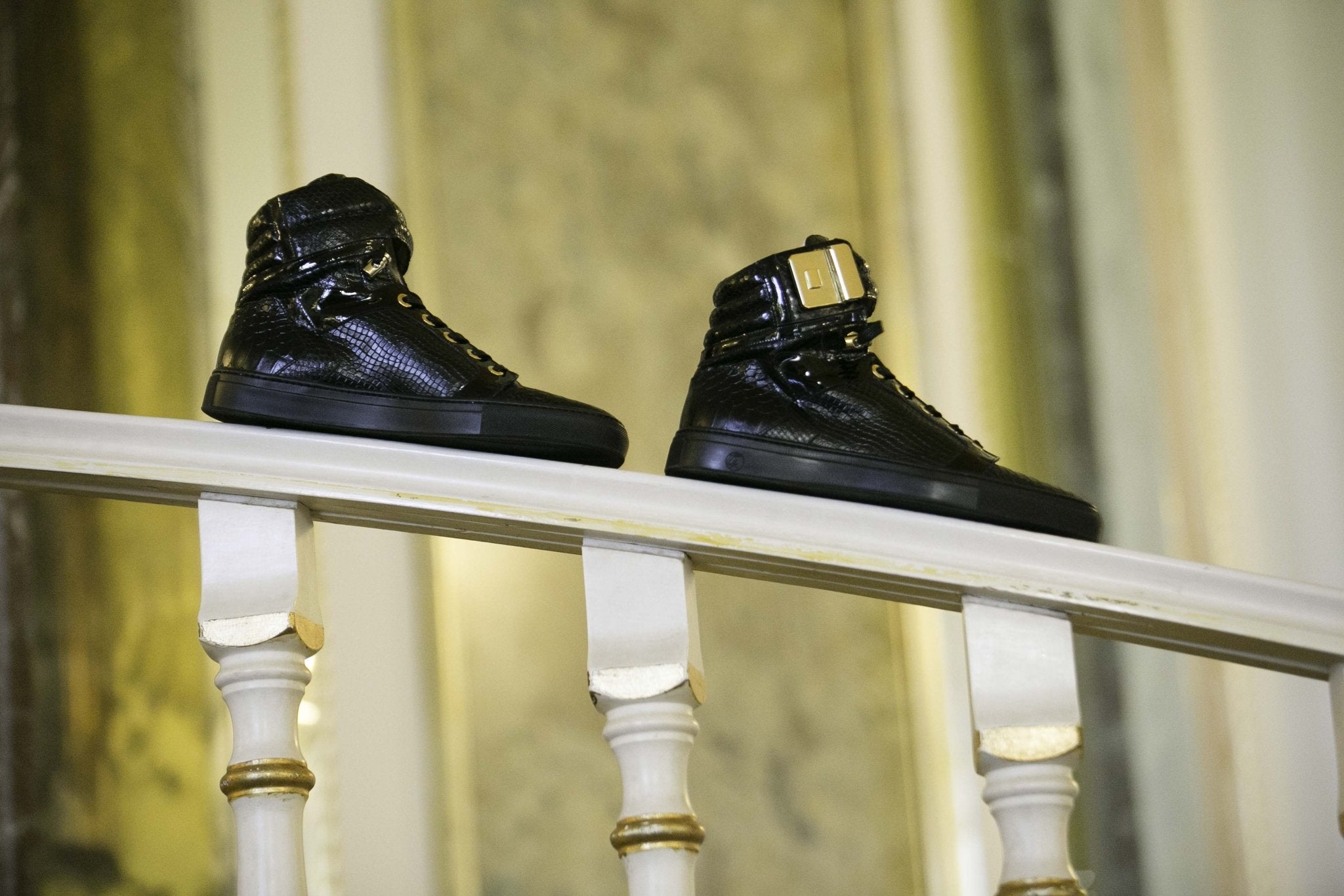 Black Soul Black | Black | Python X FRENCH MONTANA | Limited Edition - Giuliano Galiano | Handcrafted Luxury Sneakers Made In Italy