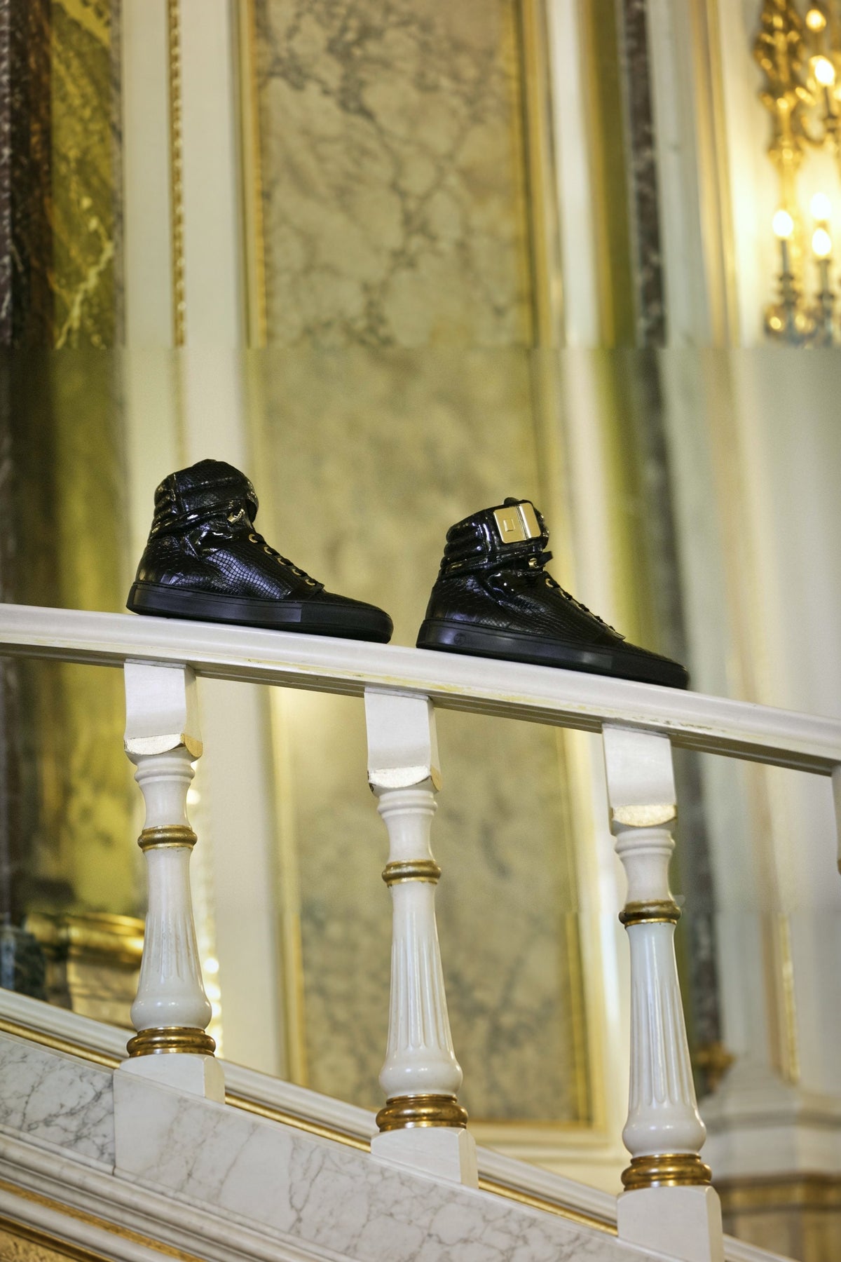 Black Soul Black | Black | Python X FRENCH MONTANA | Limited Edition - Giuliano Galiano | Handcrafted Luxury Sneakers Made In Italy