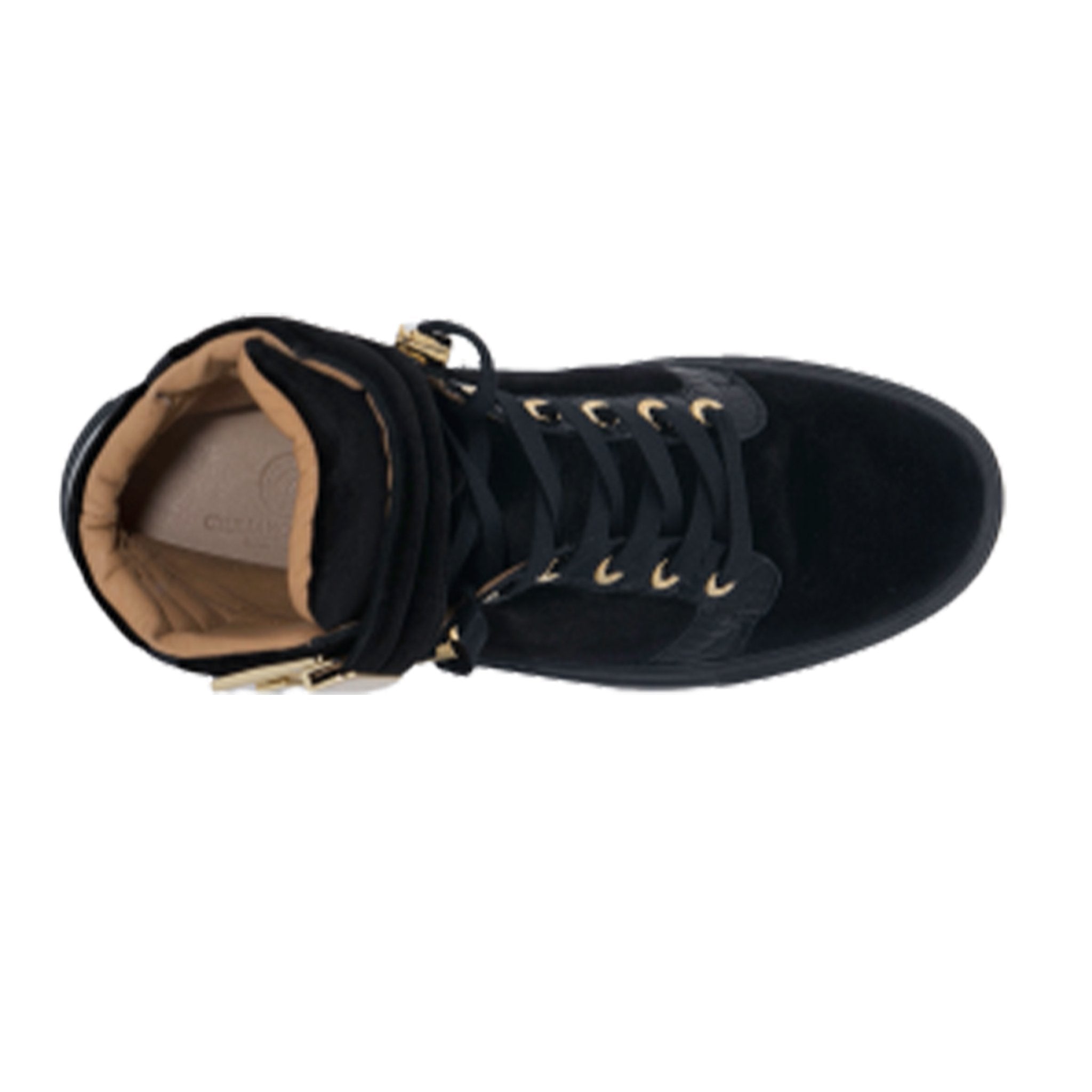Black Soul Black | Black | Velvet | Limited Edition - Giuliano Galiano | Handcrafted Luxury Sneakers Made In Italy