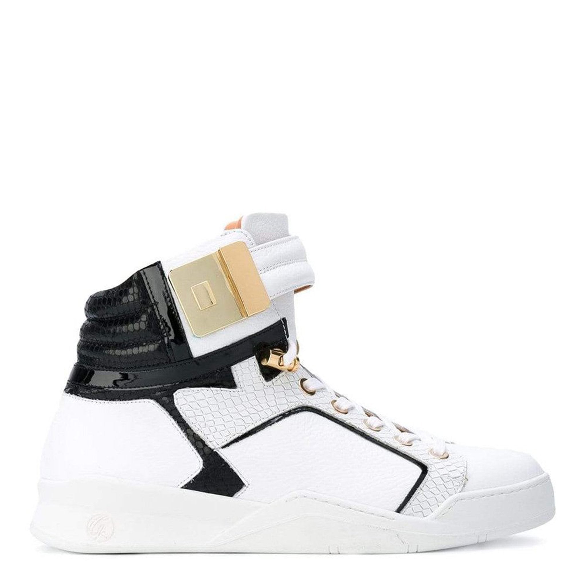 Black Soul II White | Black | Leather X LIL PUMP | Limited Edition - Giuliano Galiano | Handcrafted Luxury Sneakers Made In Italy