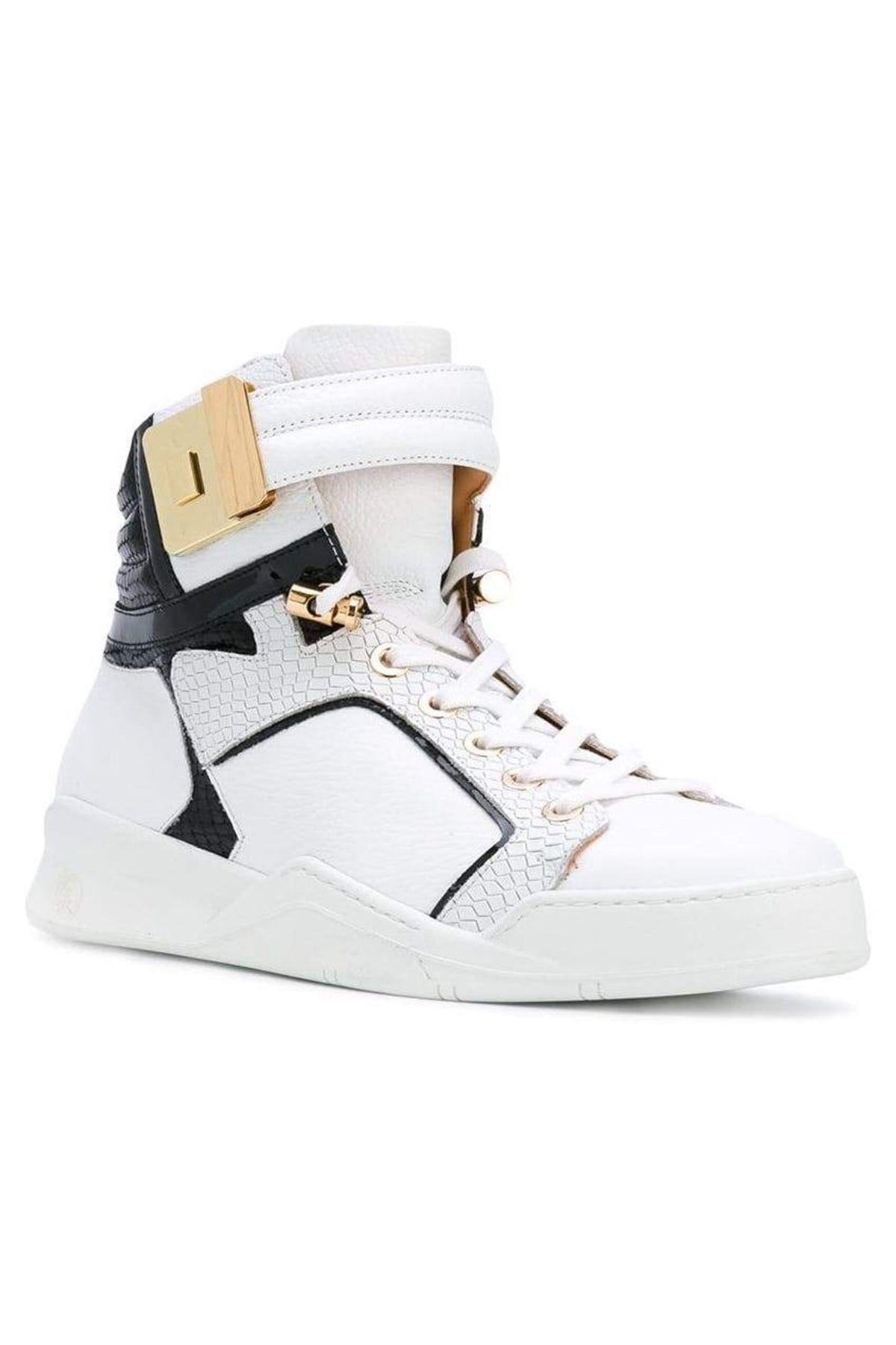 Black Soul II White | Black | Leather X LIL PUMP | Limited Edition - Giuliano Galiano | Handcrafted Luxury Sneakers Made In Italy