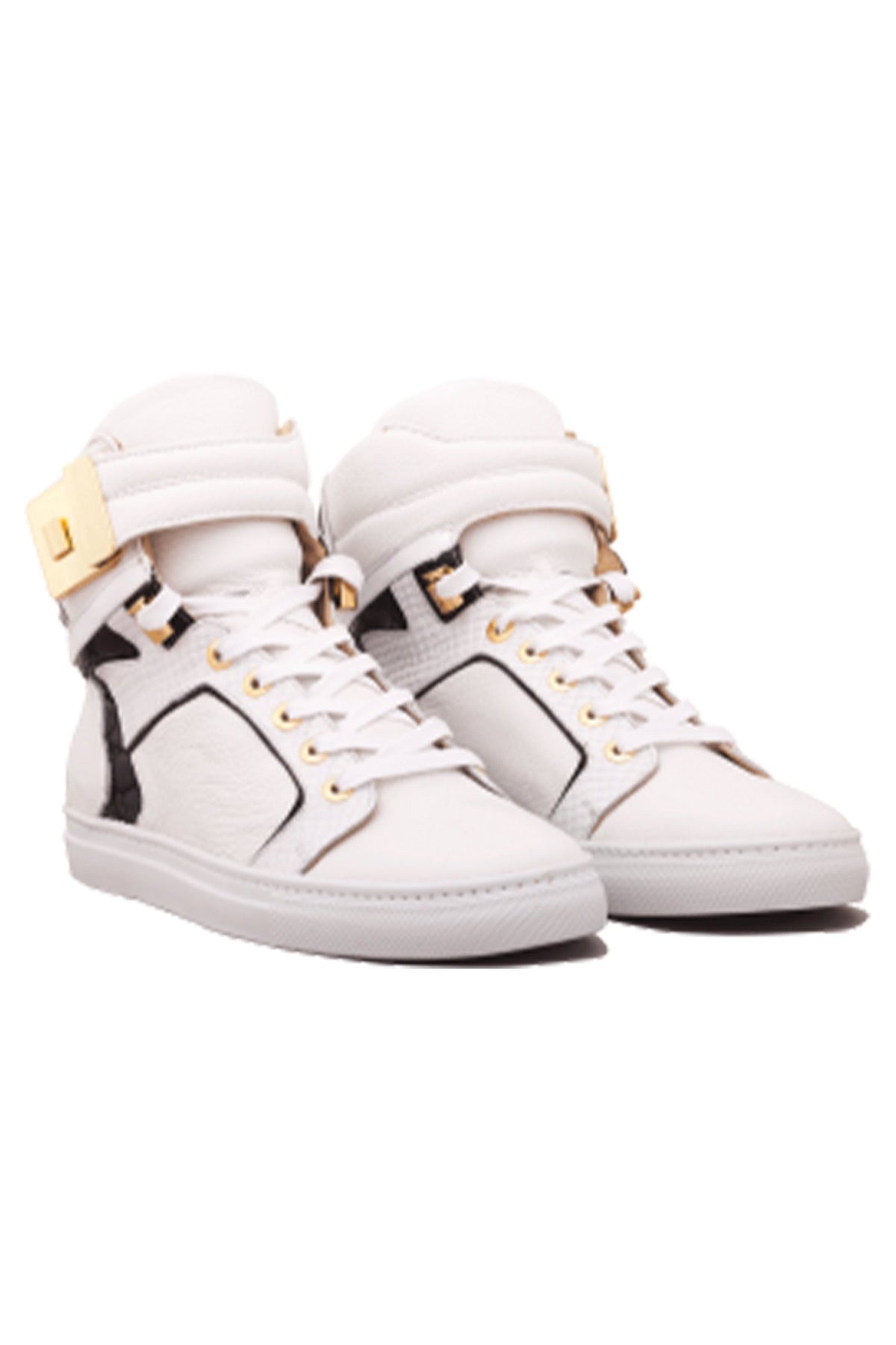 Black Soul White | Black Leather X LIL PUMP | Limited Edition - Giuliano Galiano | Handcrafted Luxury Sneakers Made In Italy