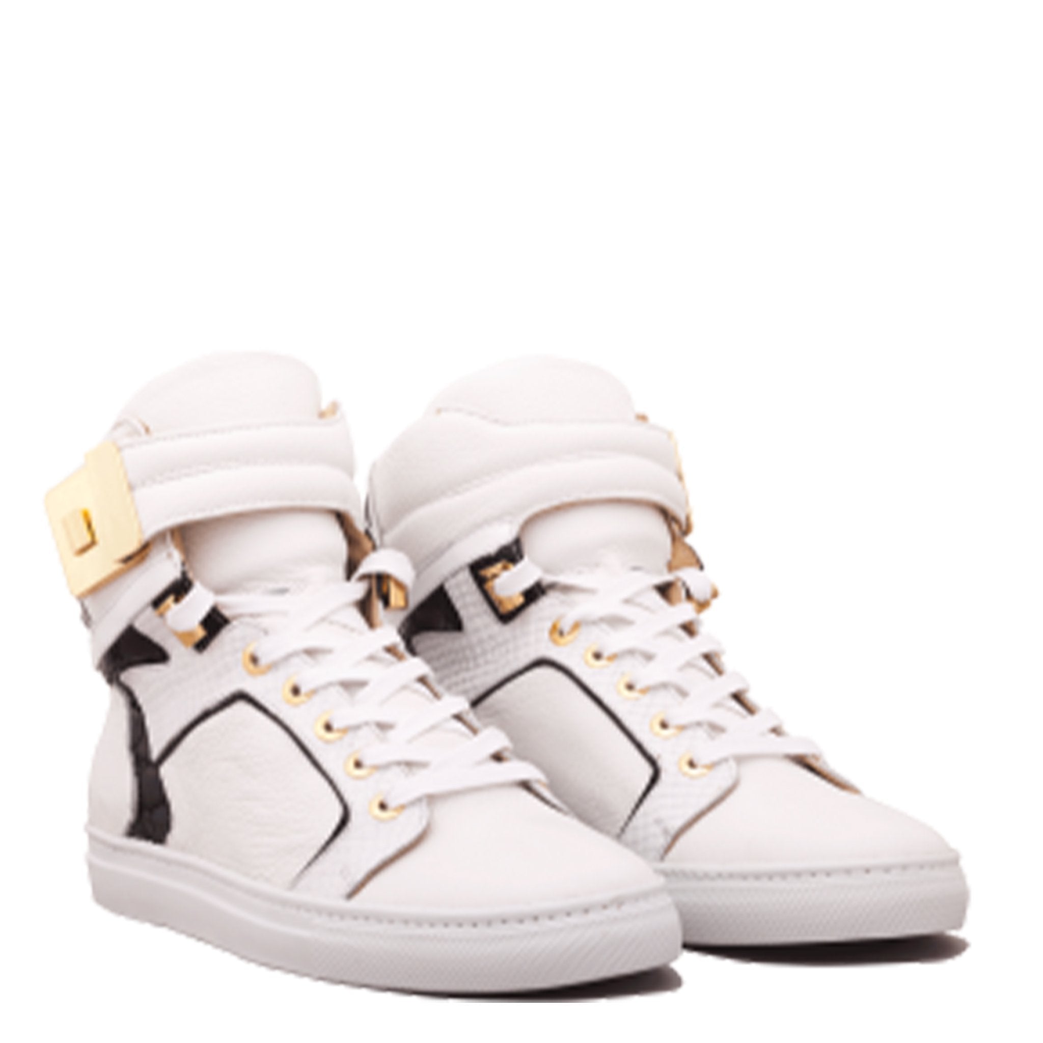 Black Soul White | Black Leather X LIL PUMP | Limited Edition - Giuliano Galiano | Handcrafted Luxury Sneakers Made In Italy