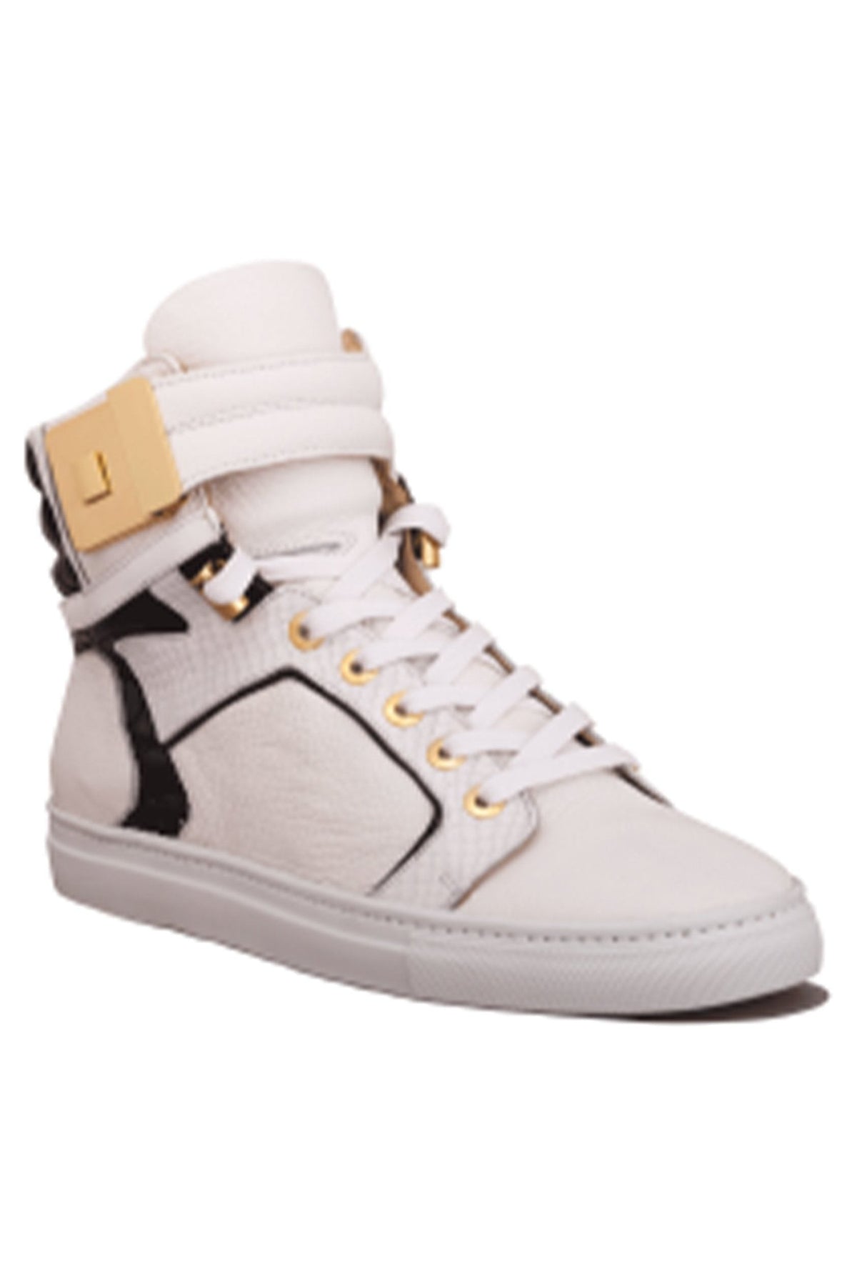 Black Soul White | Black Leather X LIL PUMP | Limited Edition - Giuliano Galiano | Handcrafted Luxury Sneakers Made In Italy