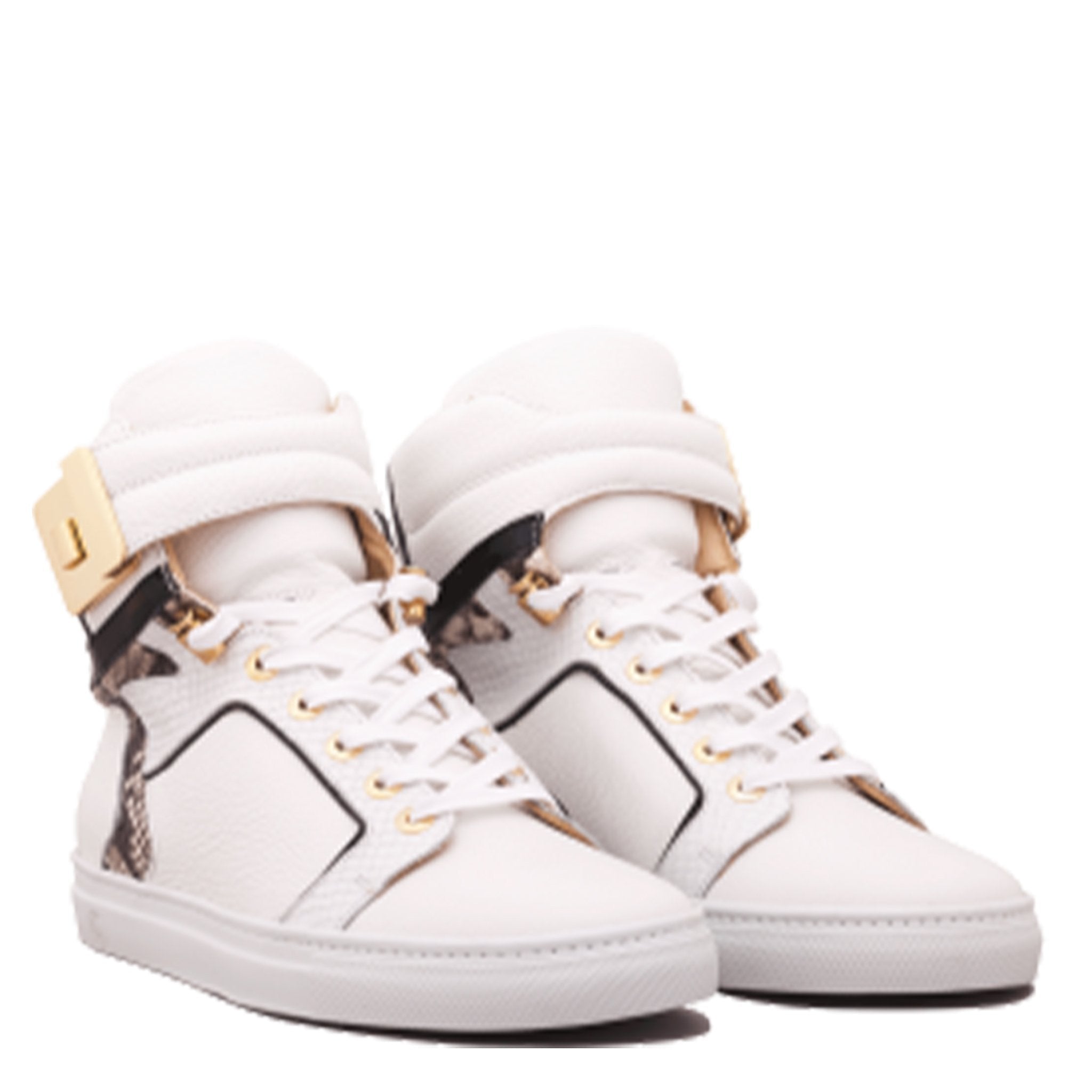 Black Soul White | Grey | Leather | Limited Edition - Giuliano Galiano | Handcrafted Luxury Sneakers Made In Italy