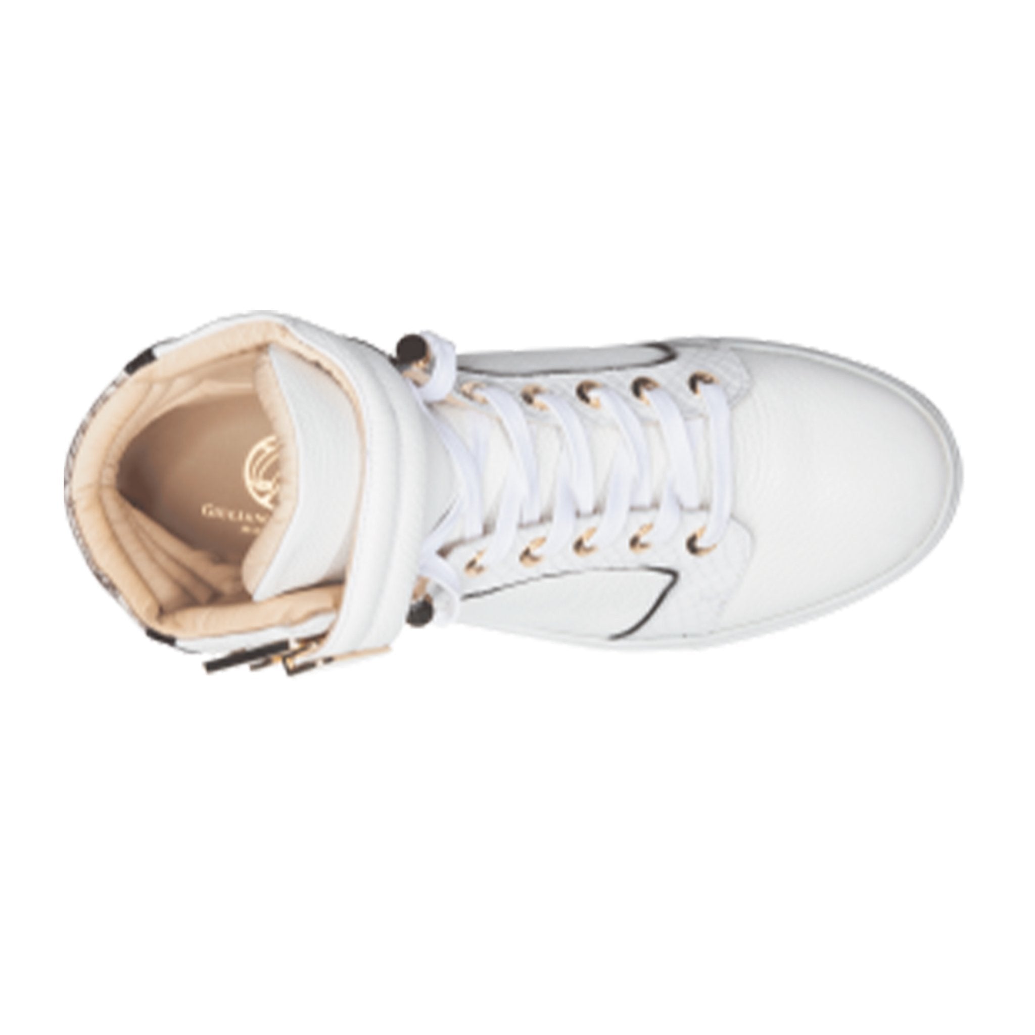 Black Soul White | Grey | Leather | Limited Edition - Giuliano Galiano | Handcrafted Luxury Sneakers Made In Italy