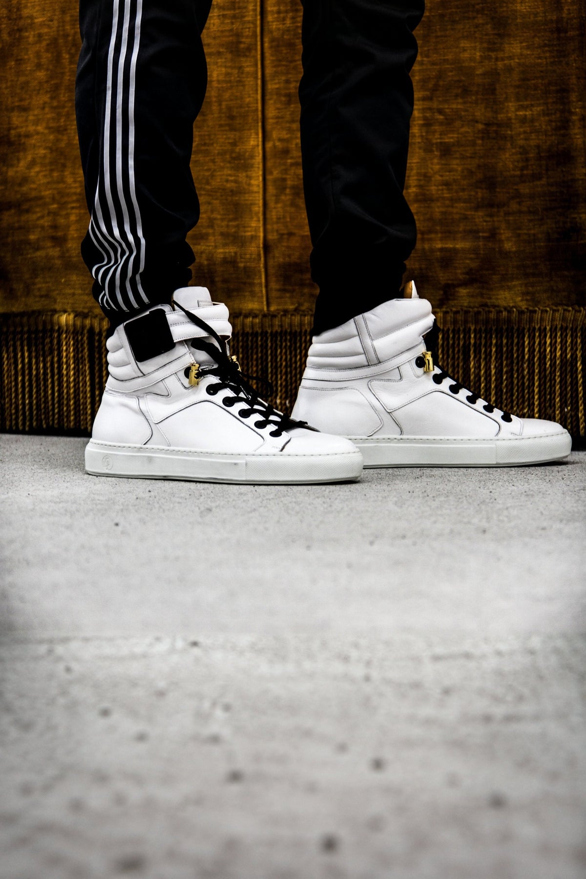 Black Soul White | White | Mat | Limited Edition - Giuliano Galiano | Handcrafted Luxury Sneakers Made In Italy