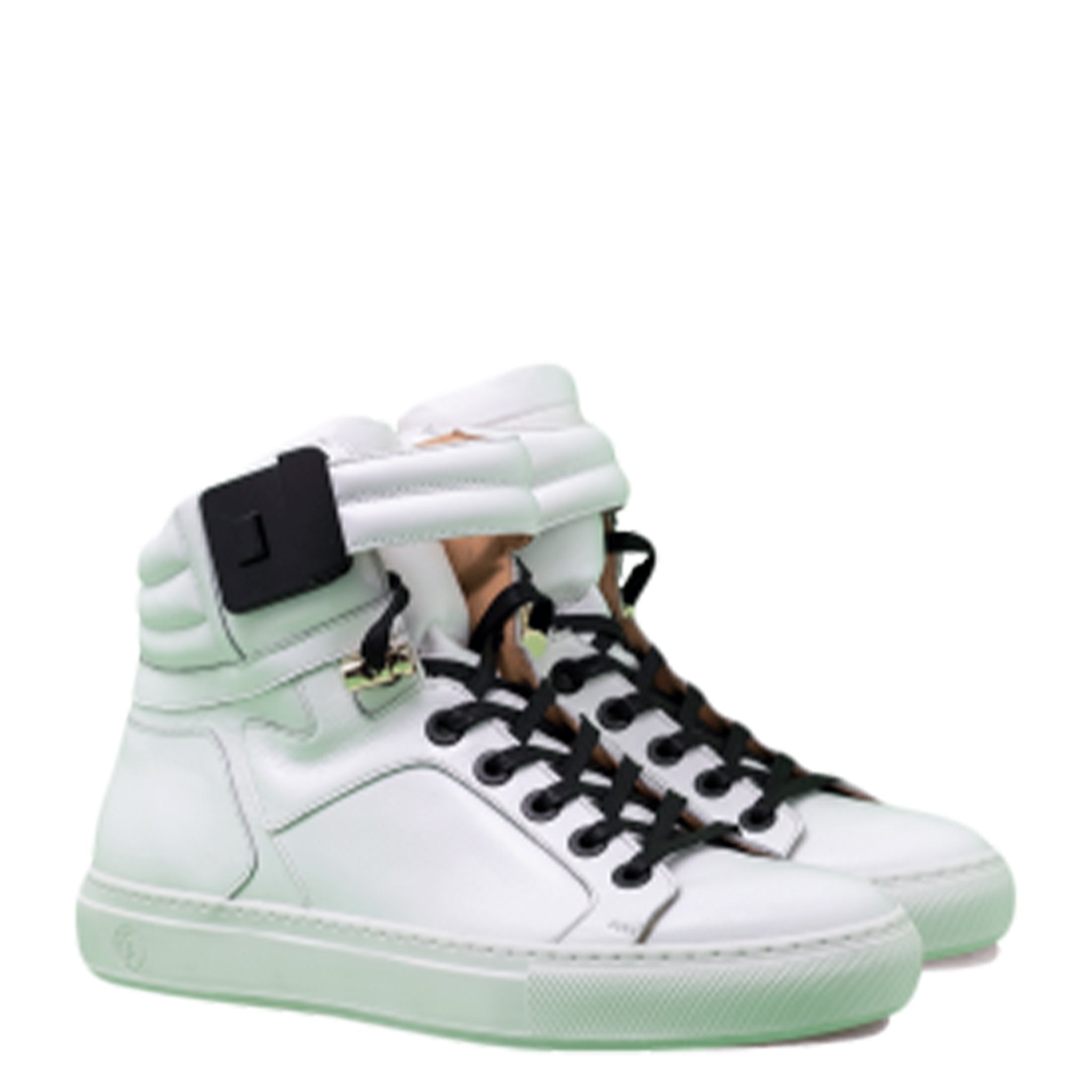 Black Soul White | White | Mat | Limited Edition - Giuliano Galiano | Handcrafted Luxury Sneakers Made In Italy