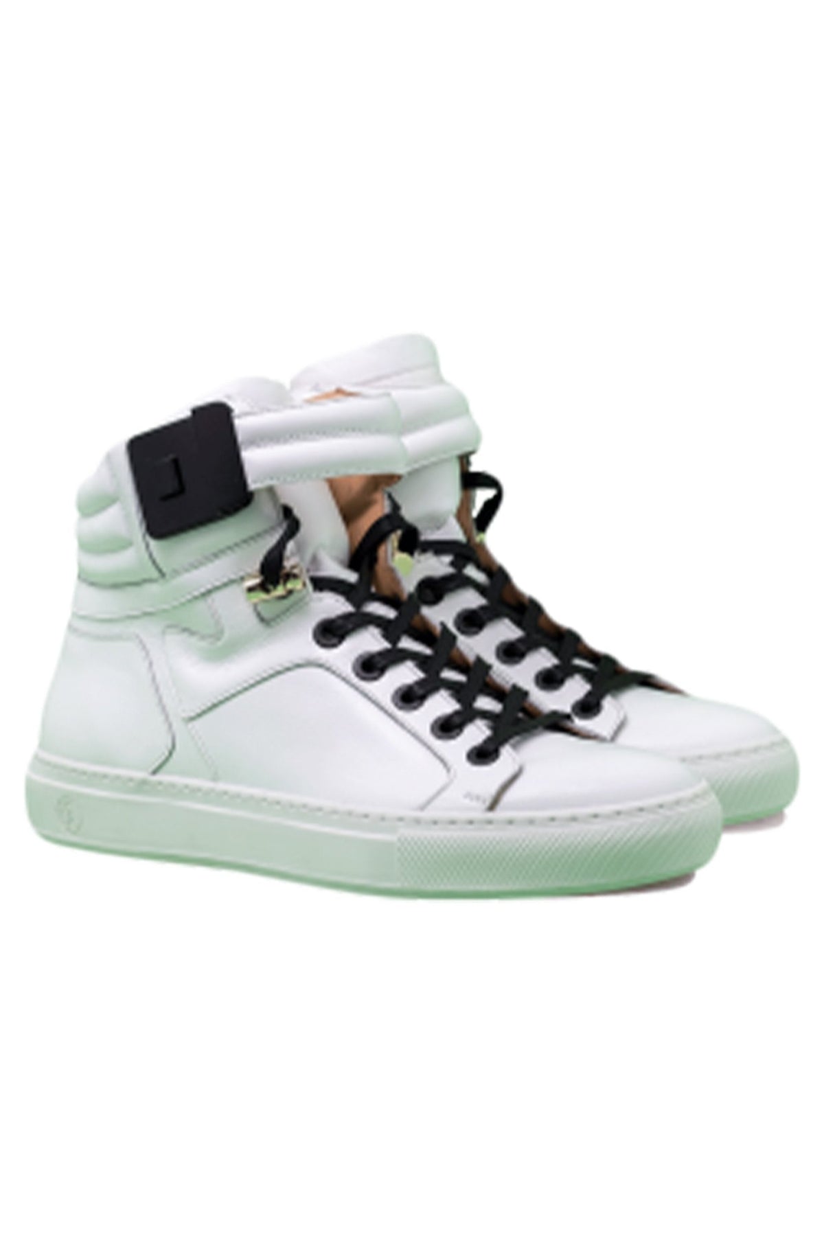 Black Soul White | White | Mat | Limited Edition - Giuliano Galiano | Handcrafted Luxury Sneakers Made In Italy