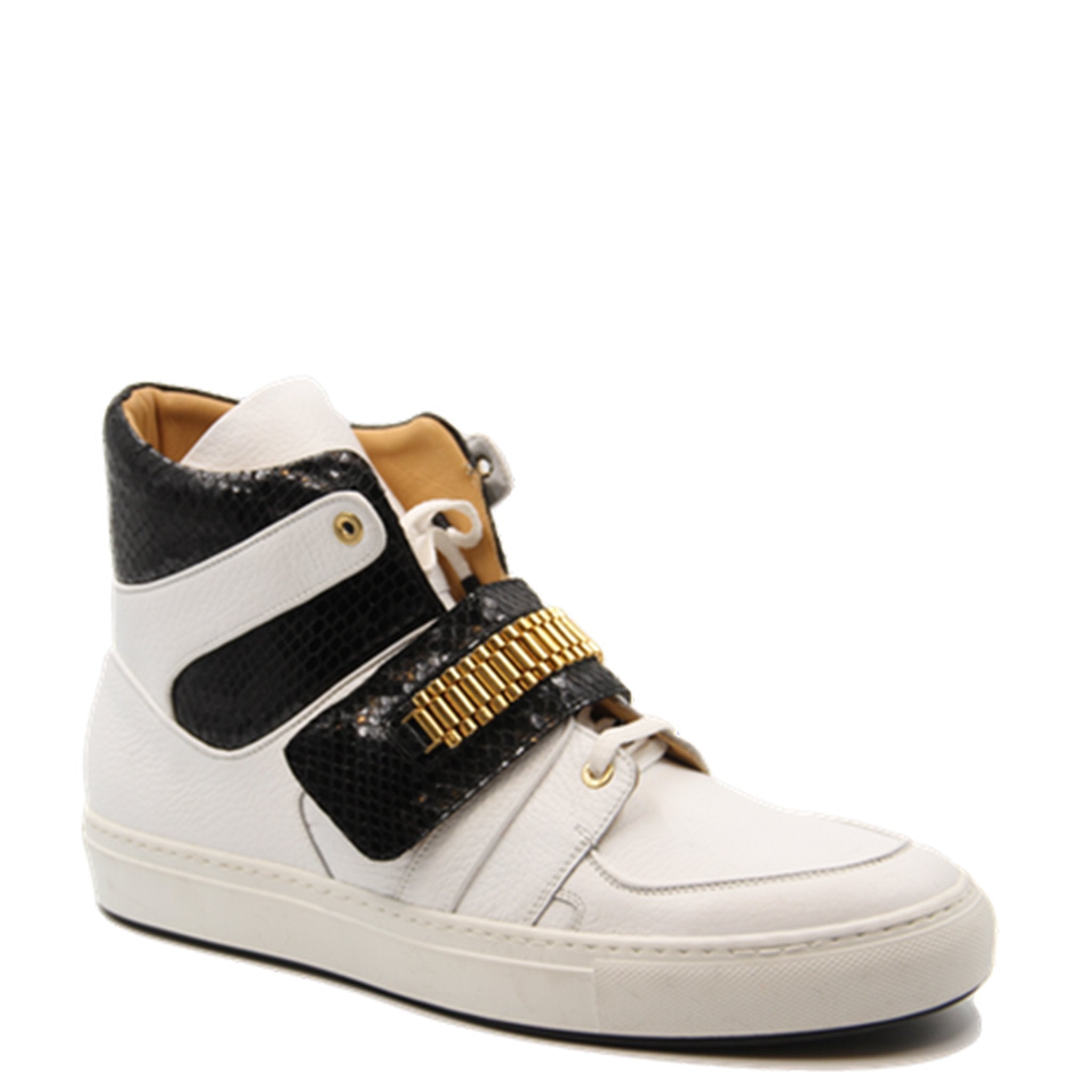 Capri White | Black | Leather | Limited Edition - Giuliano Galiano | Handcrafted Luxury Sneakers Made In Italy